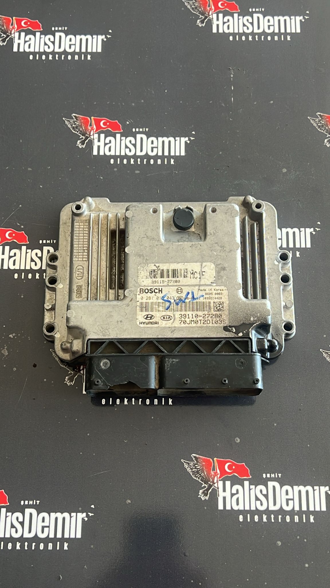 0281013043 39110-27280 KİA HYUNDAİ MOTOR BEYNİ