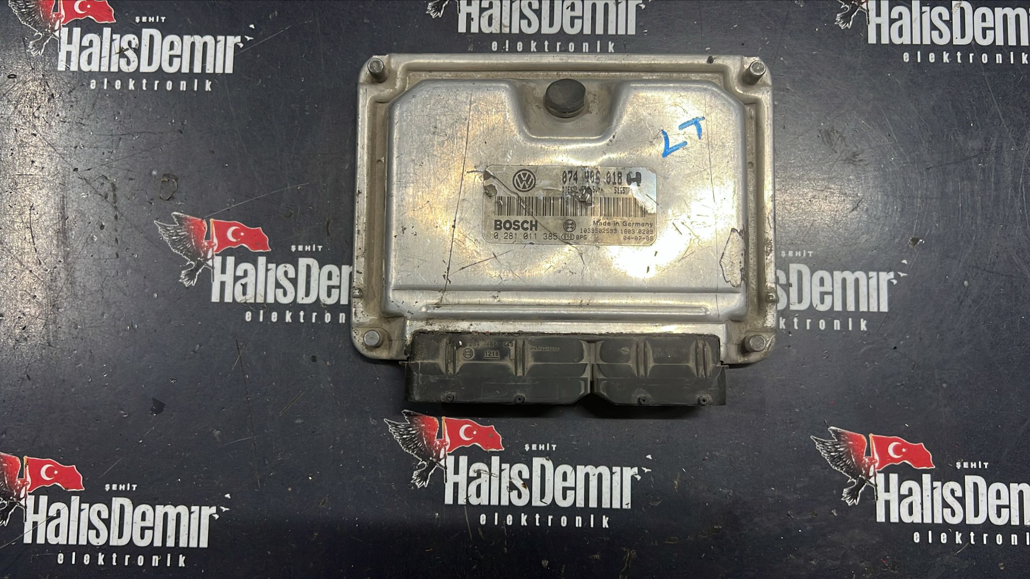 074906018BK  0281011385 VOLKSWAGEN LT 35 MOTOR BEYNİ ECU