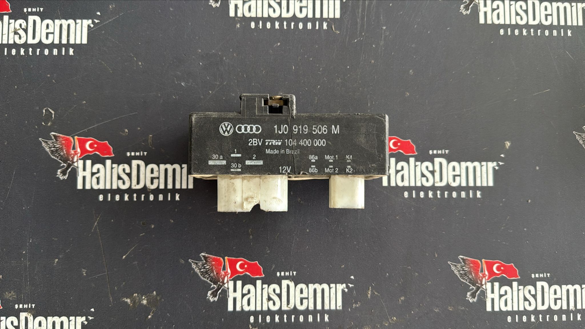 1J0919506M Volkswagen Golf 4-Bora Fan Kontrol Ünitesi