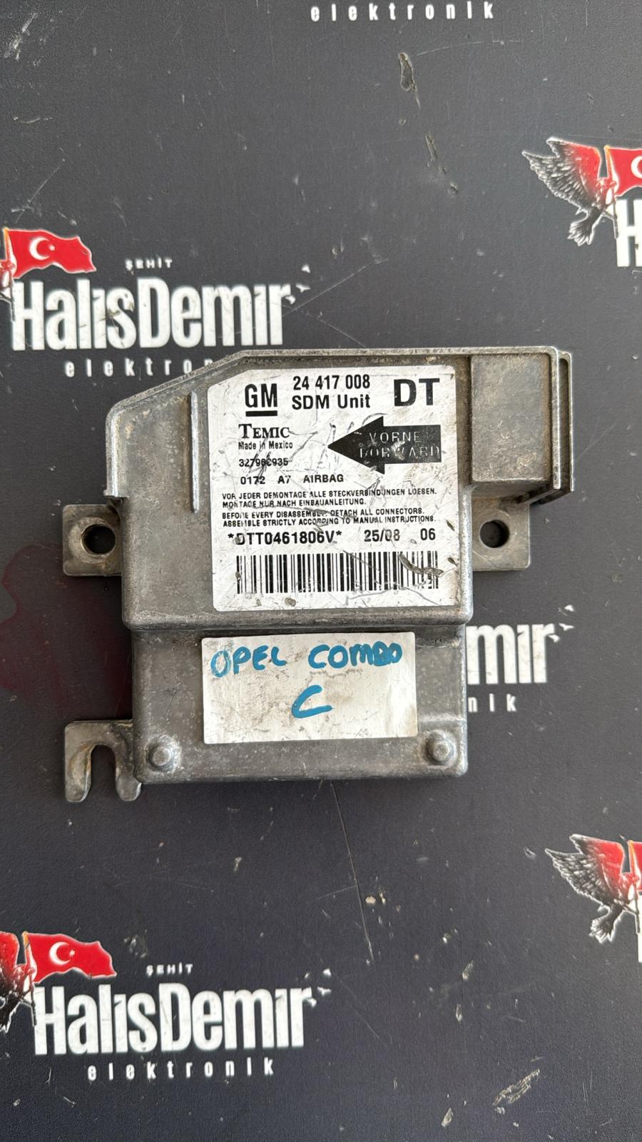 327963935 24417008 DT Opel Astra TEMIC AIRBAG BEYNI