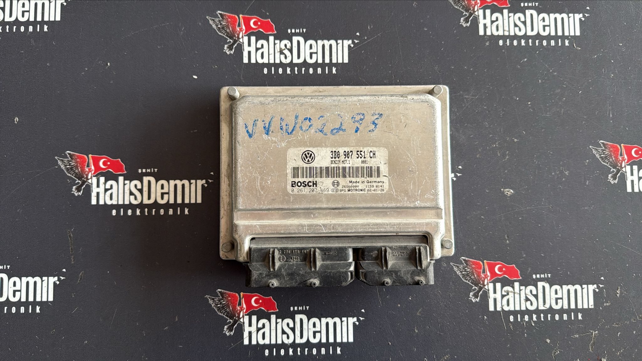 3B0907551CH VOLKSWAGEN PASSAT 2.8 AMX MOTOR BEYNİ ÇIKMA