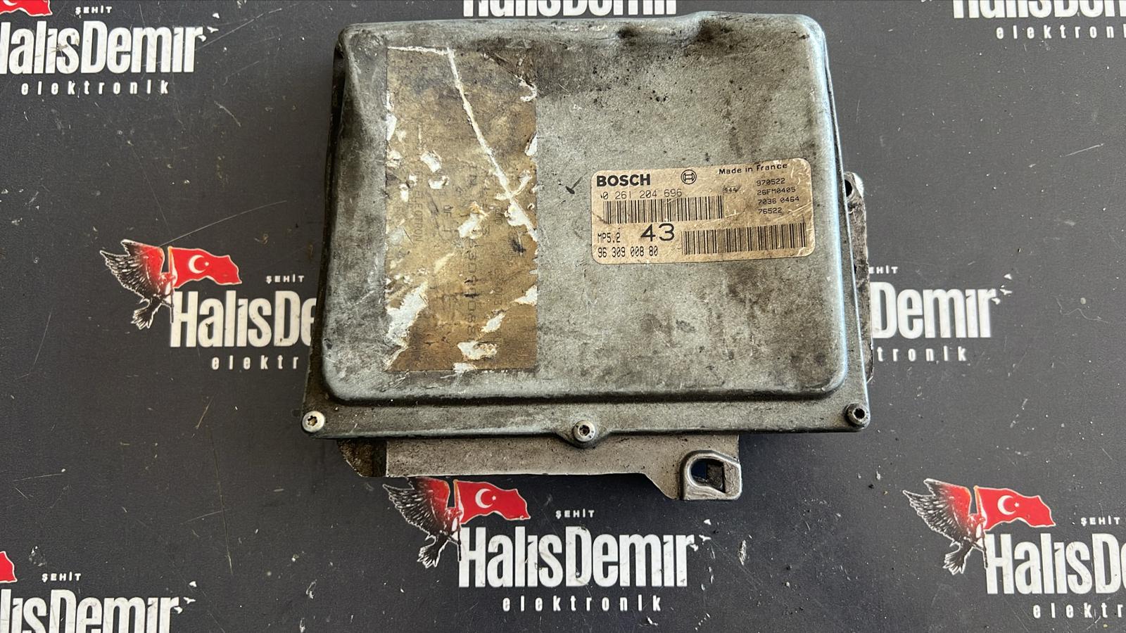 406 MOTOR BEYİNİ 0261204696 9630900880 MP5.2