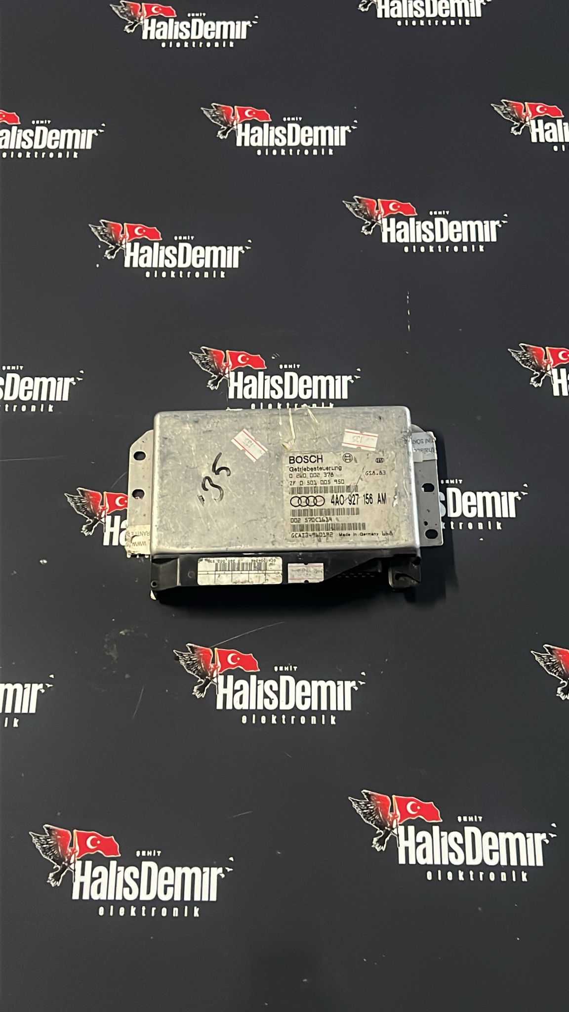 4A0927156AM 0260002378 Audi Şanzıman Kontrol ECU Modül Ünitesi Bosch
