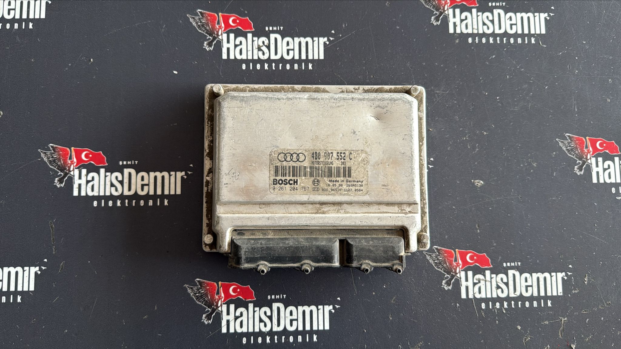 4B0907552C 0261204767 Audi A6 C5 2.4 V6 Çıkma Motor Beyni