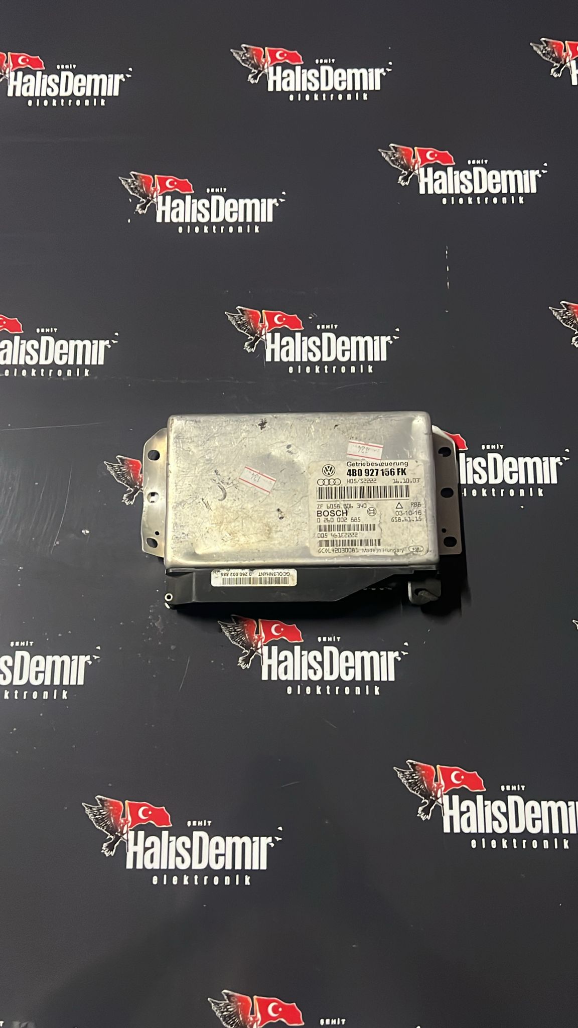 4B0927156FK VW Audi şanzıman kontrol ünitesi Şanzıman ECU 4b0 927 156 FK