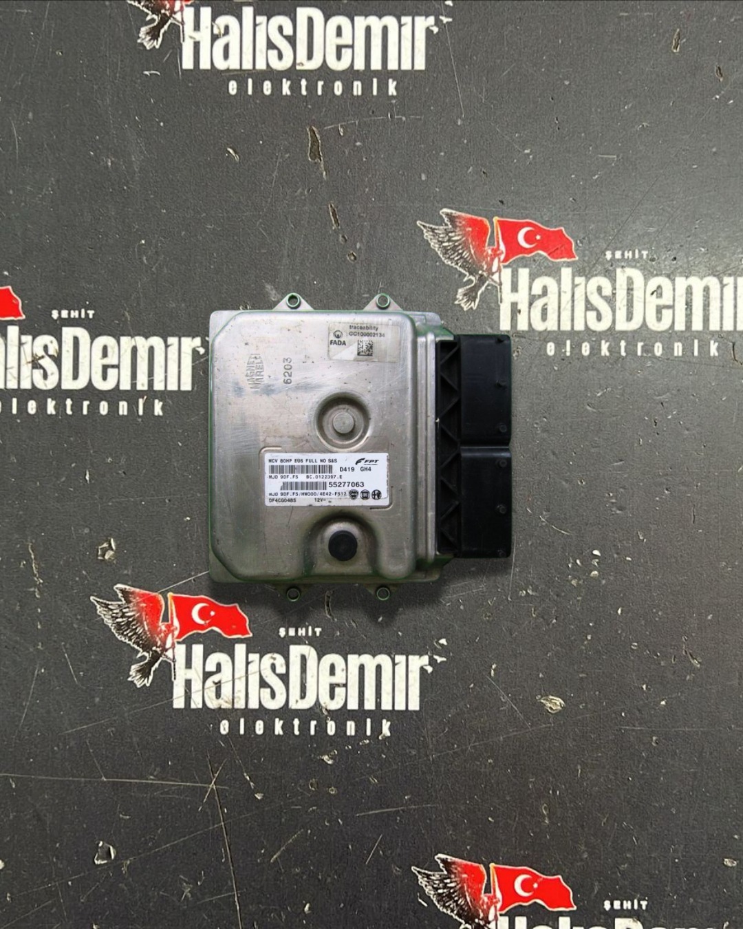 55277063 MJD9DF.F5 BC.00122397.E MOTOR BEYNI FIAT 1.3 80HP EU6 F