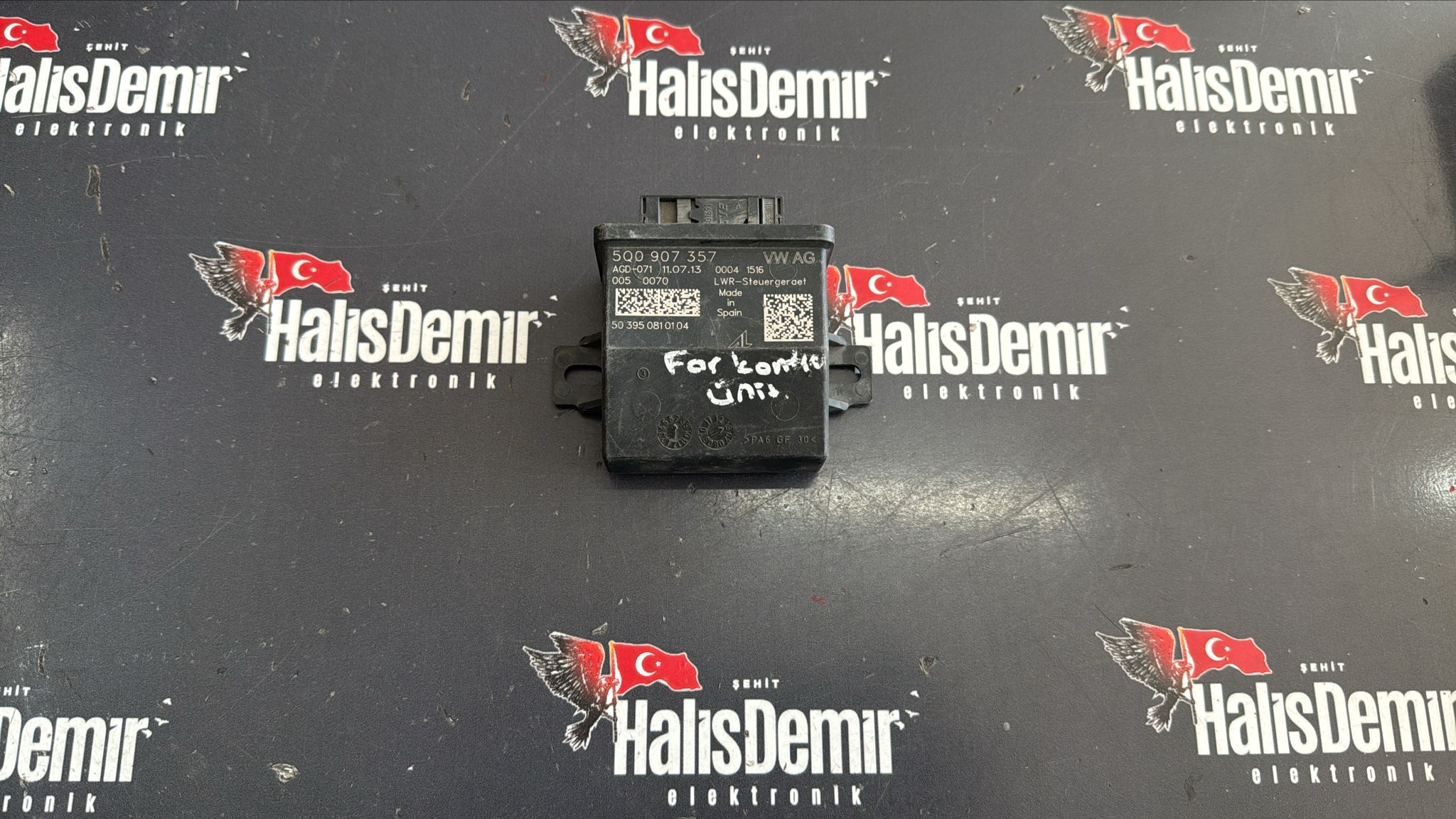 5Q0907357 VOLKSWAGEN GOLF 2013-2020 FAR KONTROL ÜNİTESİ