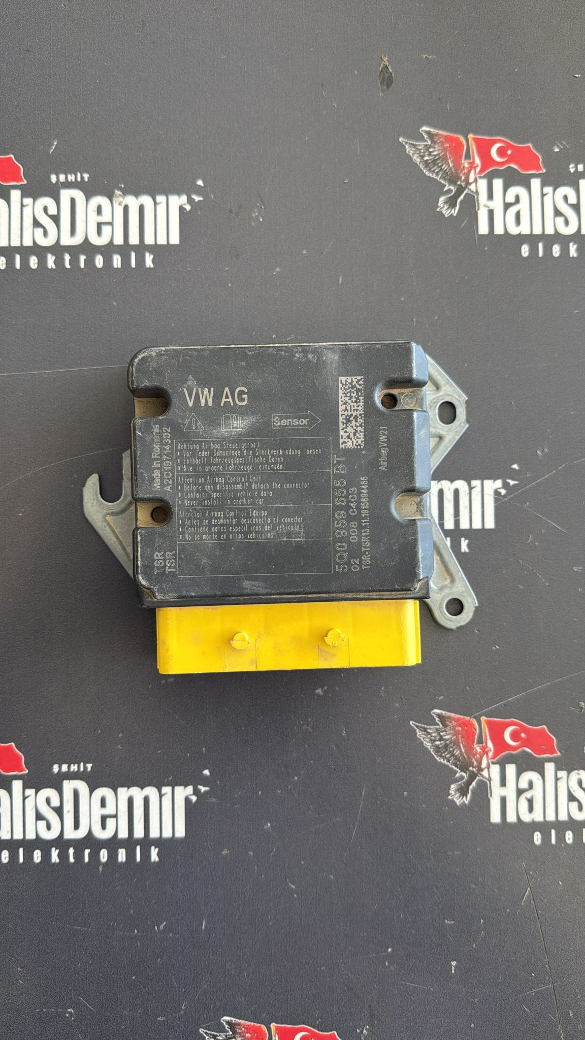 5Q0959655BT VW TİGUAN AİRBAG BEYNİ
