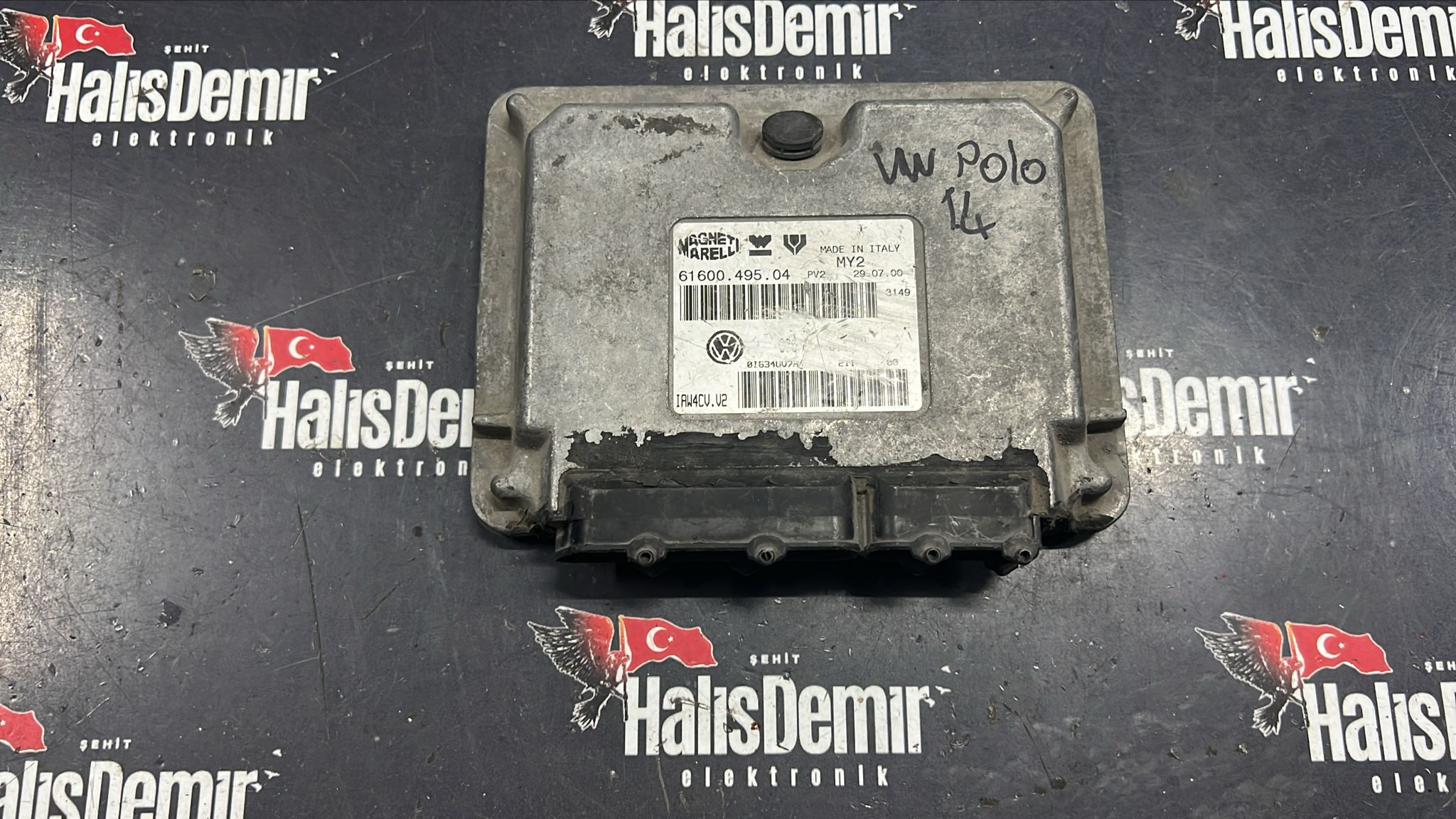 61600.495.04 (IAW4CV.V2)VW POLO 1.4 MOTOR BEYNİ