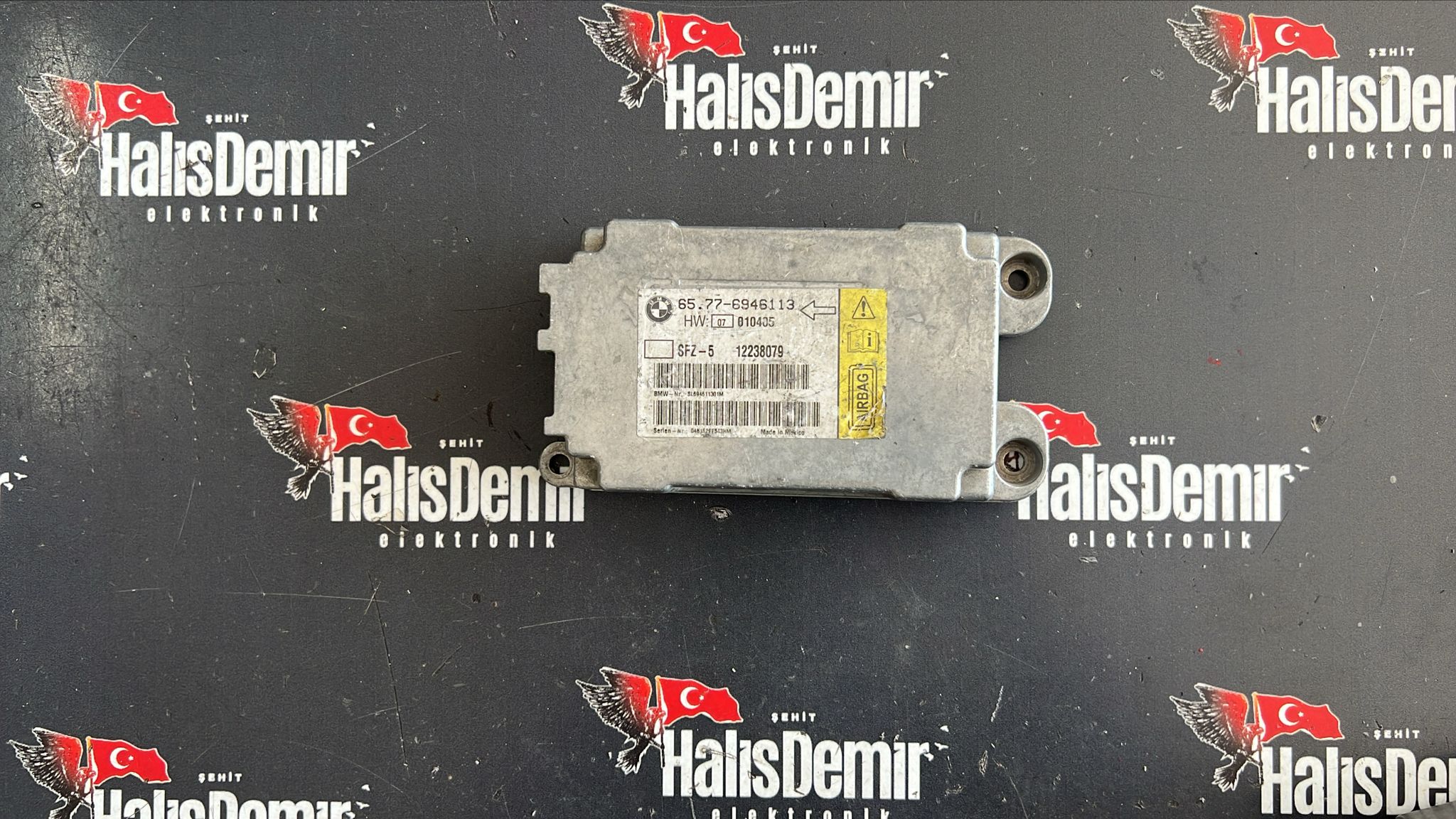 65.77-6946113 12238079 BMW E63 6 SERİSİ AIRBAG BEYNİ