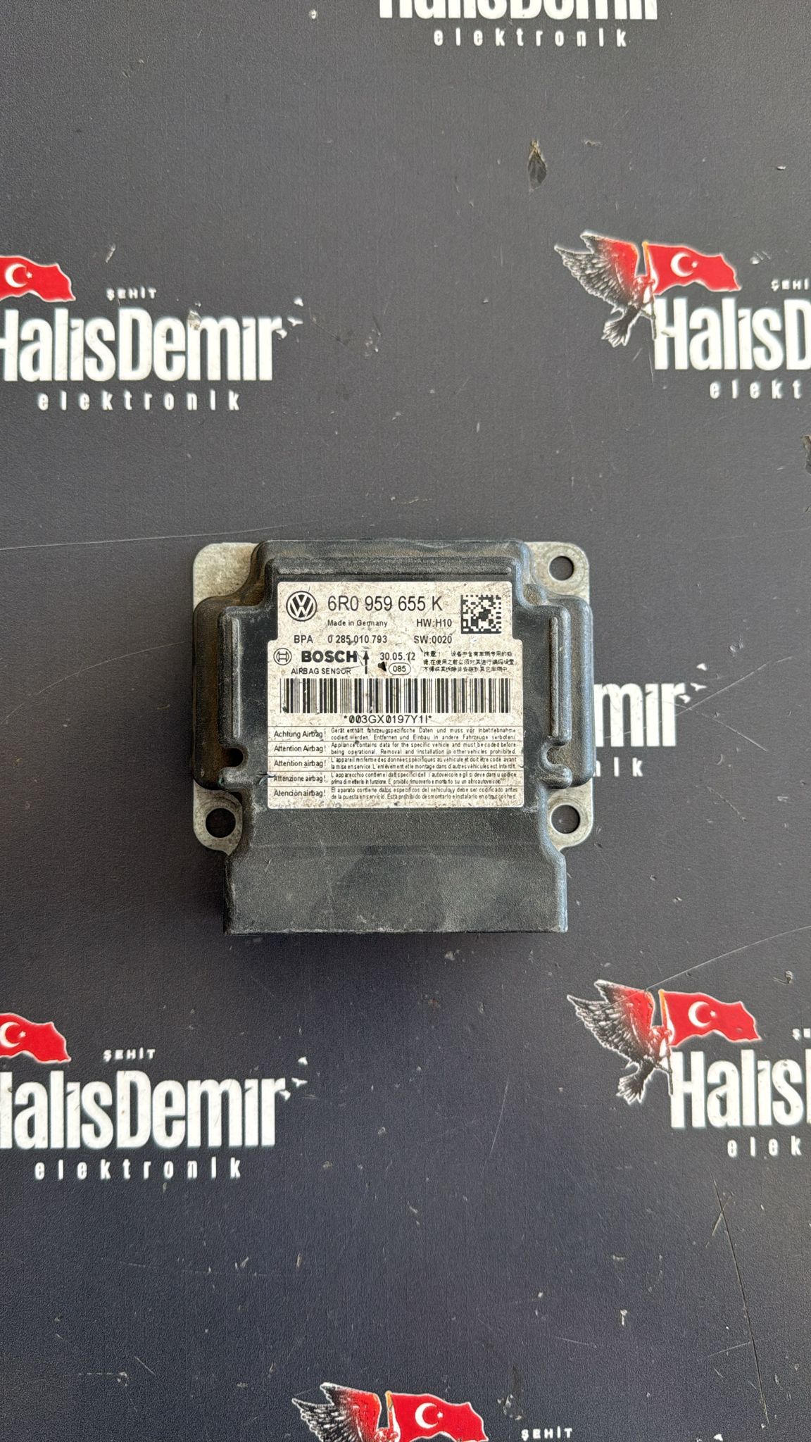 6R0959655K VW POLO 2012-16 AIRBEG BEYNİ