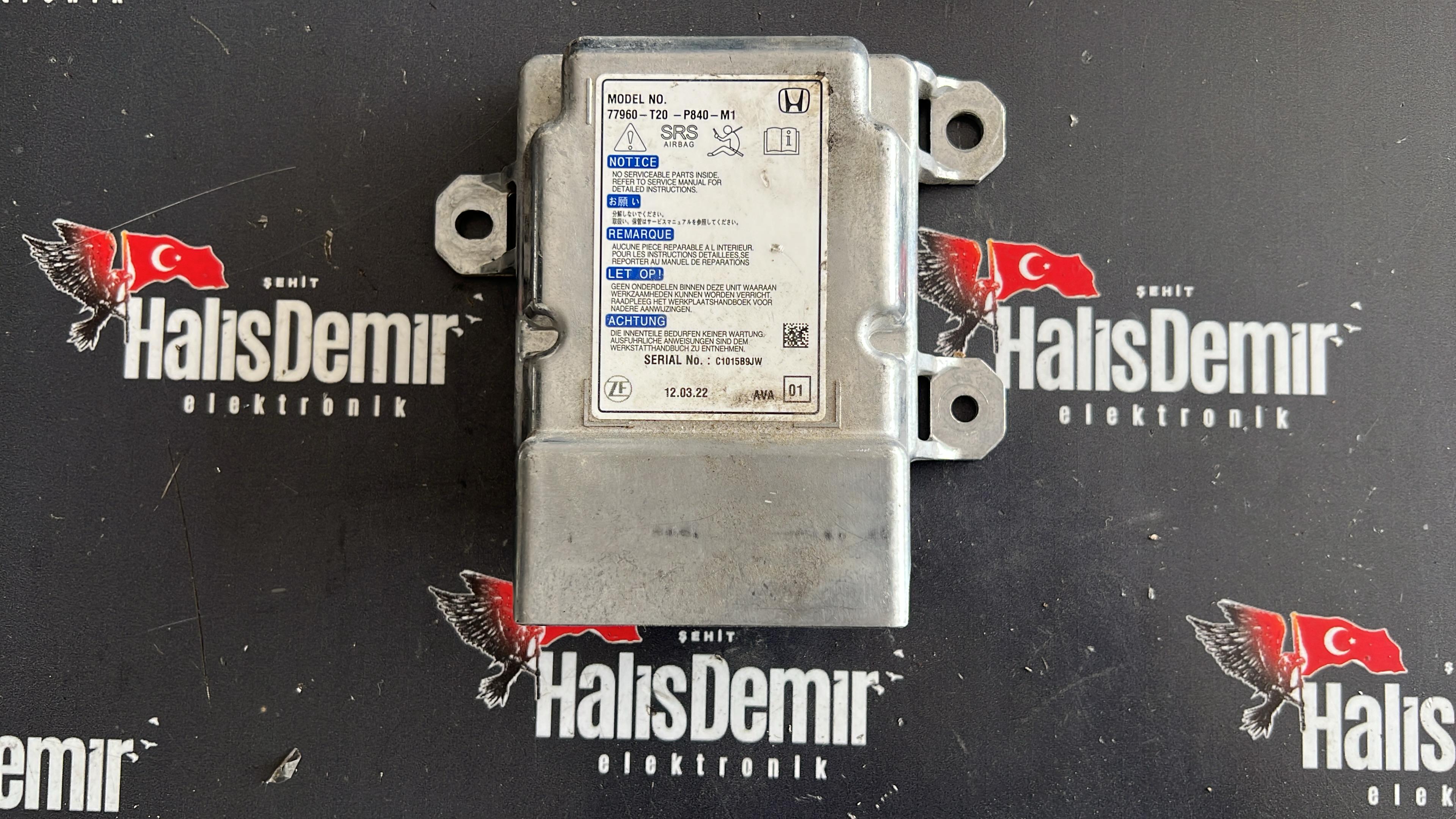 77960-T20-P840-m1 Honda Civic Airbag Beyni