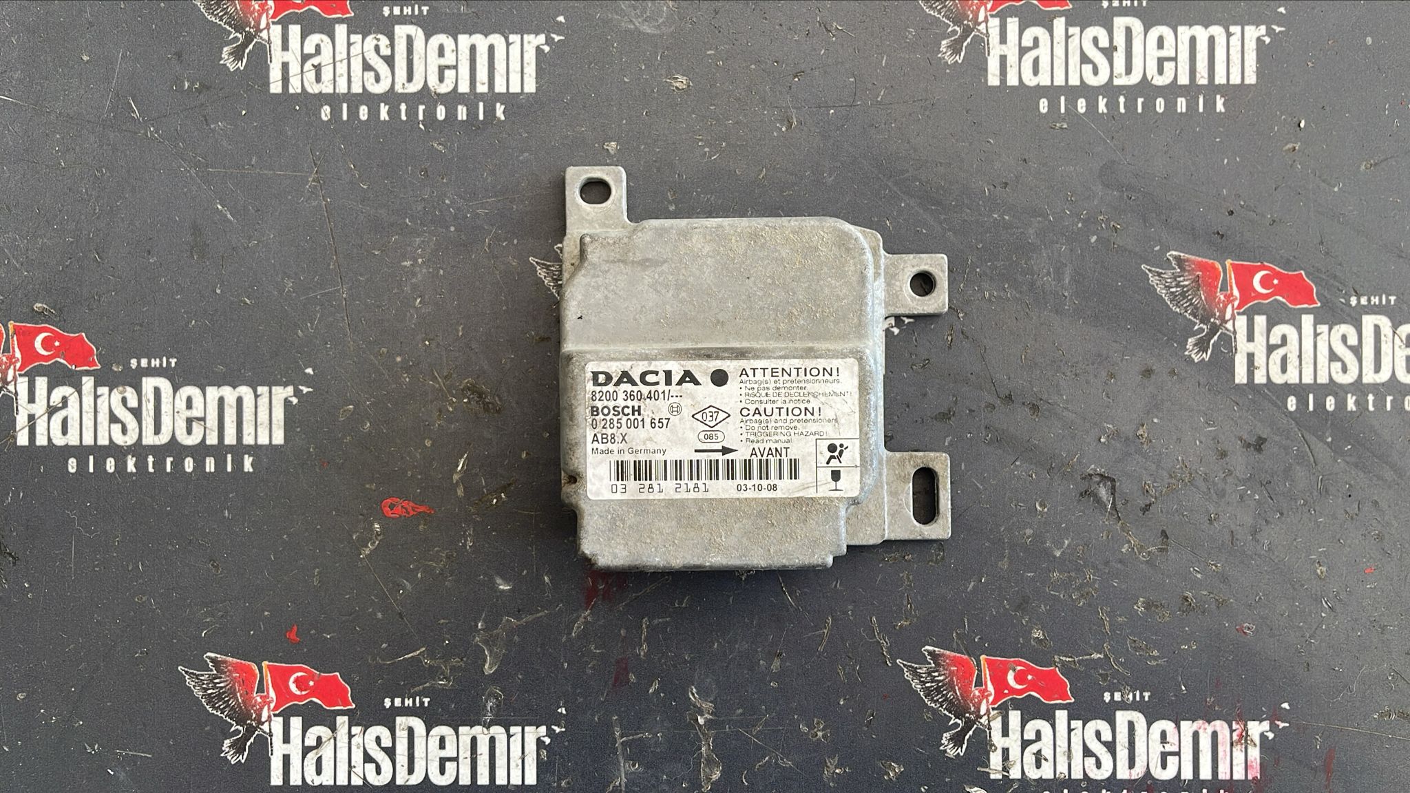 8200360401 Dacia Solenza Airbag Beyni ÇIKMA ORJİNAL