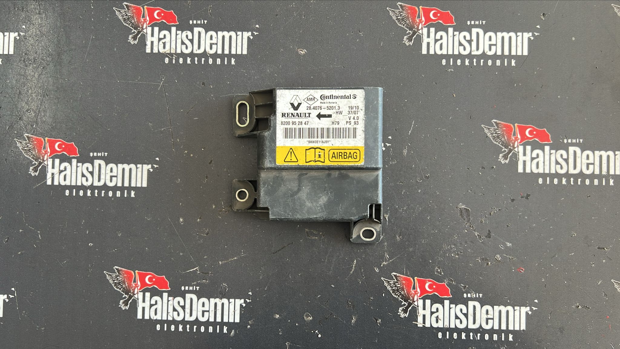 8200952847 DACİA DUSTER AİRBAG BEYNİ 