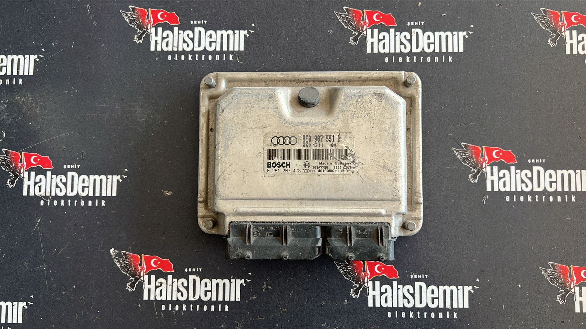 8E0907551B 8E0907551L 0261207473 AUDI A4 A5 A6 MOTOR BEYNI