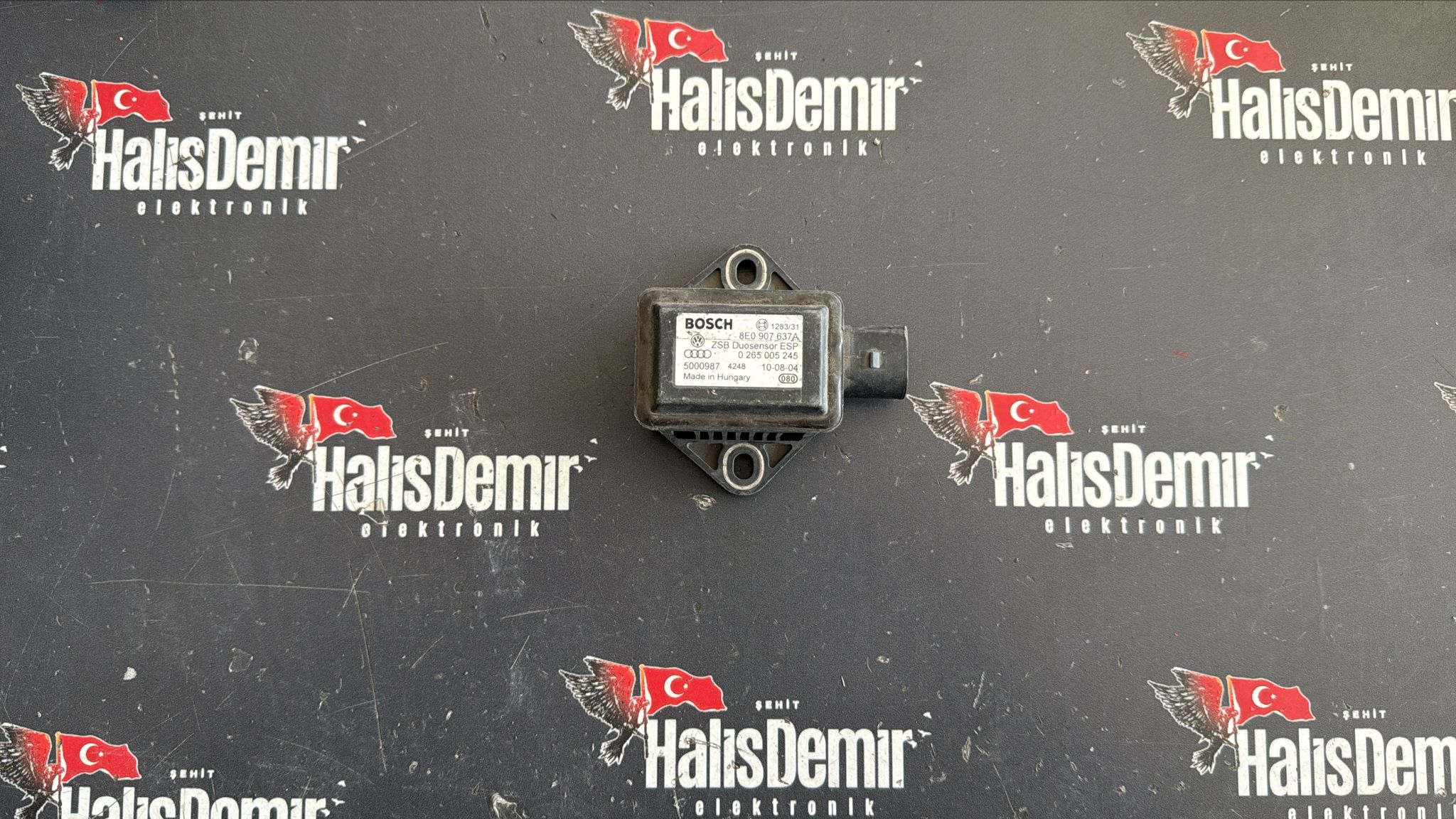 8E0907637A VW PASSAT B5.5 AUDİ A6 ESP TAKLA İKAZ SENSÖRÜ