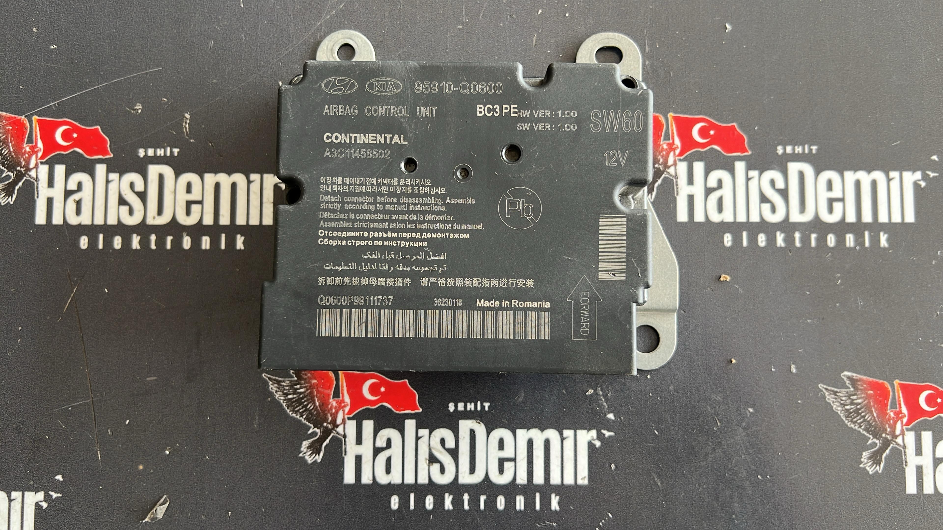 95910-Q0600 Hyundai İ20 Bayon Airbag Beyni