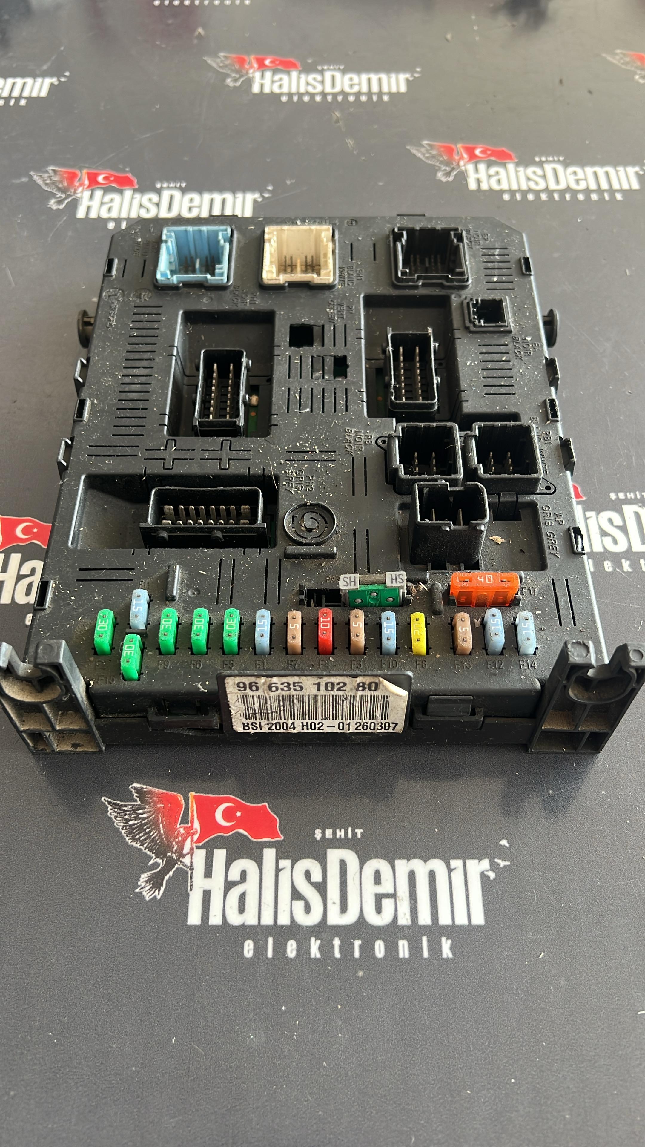 9663510280 PEUGEOT 307 BSİ BEYNİ