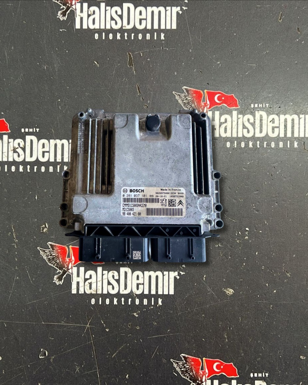 9840042180 0281037101 MD1CS003 PEUGEOT RİFTER MOTOR BEYNİ