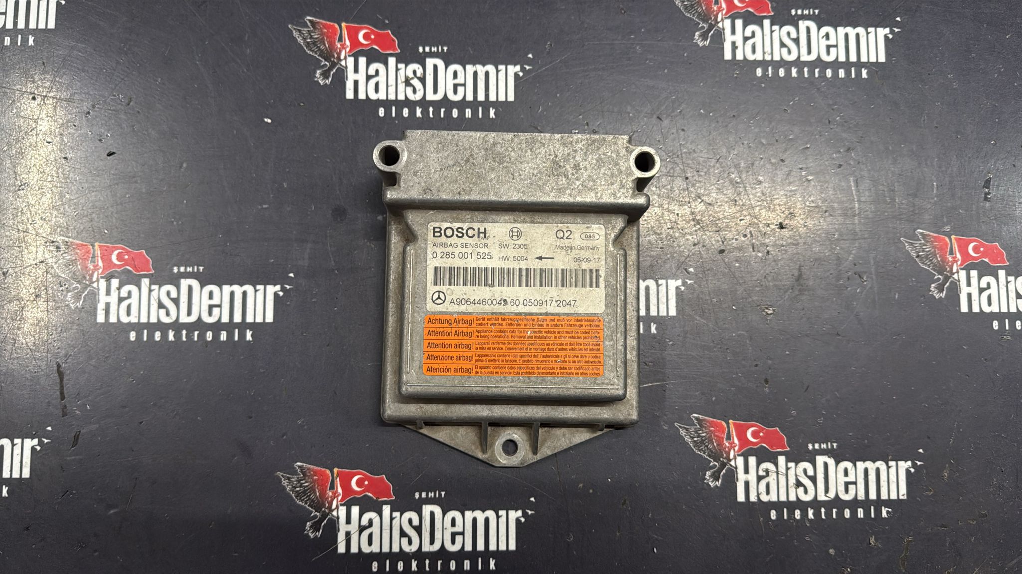 A9064460042 0285001525 MERCEDES-BENZ SPRINTER,VİANO AIRBAG BEYNİ