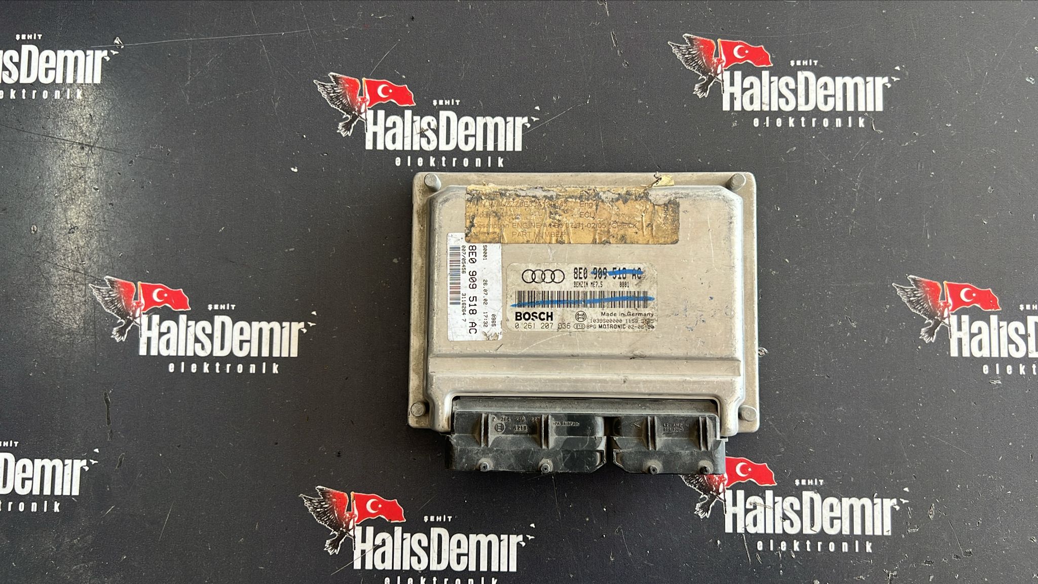 AUDİ A4 1.8T MOTOR BEYNİ 8E0909518AC