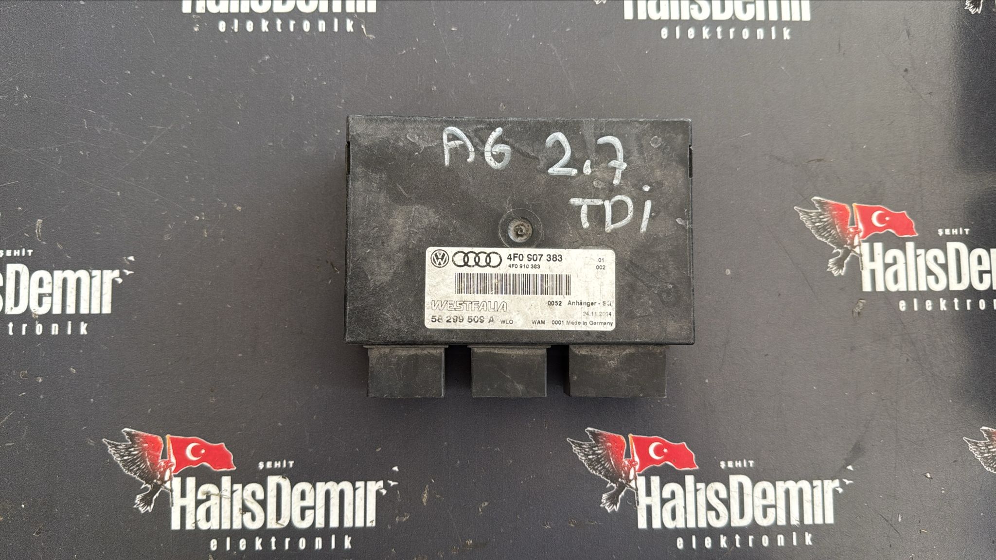 AUDİ A6 C6 Q7 KONFOR BEYNİ 4F0907383