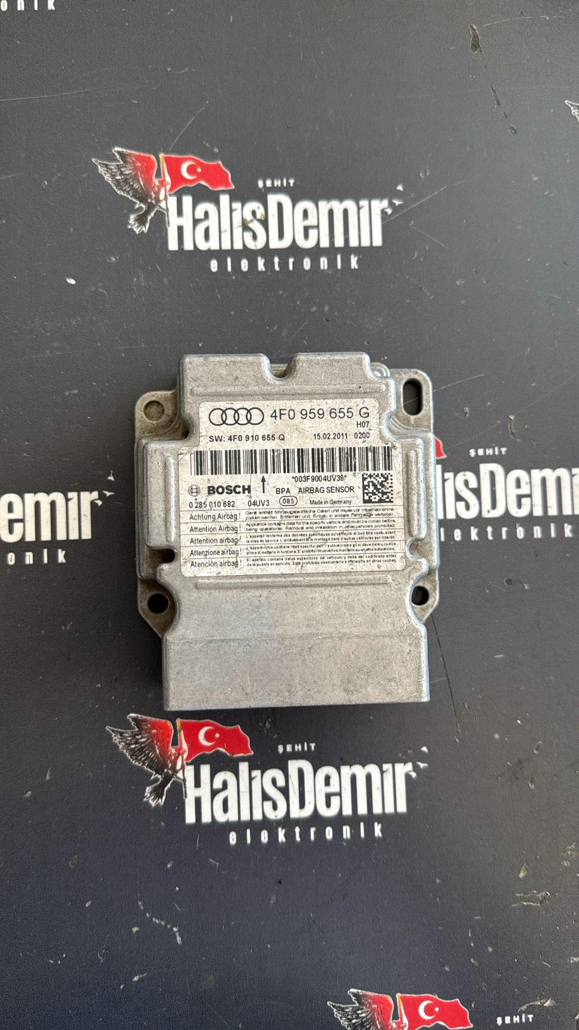 Audi A6 Airbag Beyni 4F0959655G 4F0910655Q 0285010682