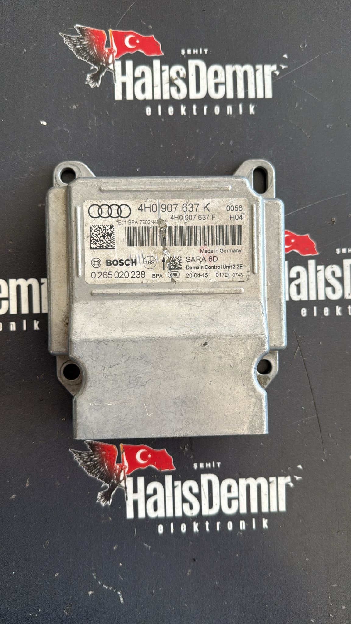 Audi A8 D4 V8 4.2 TDİ ESP HIZ SENSÖRÜ BEYNİ 4H0907637K