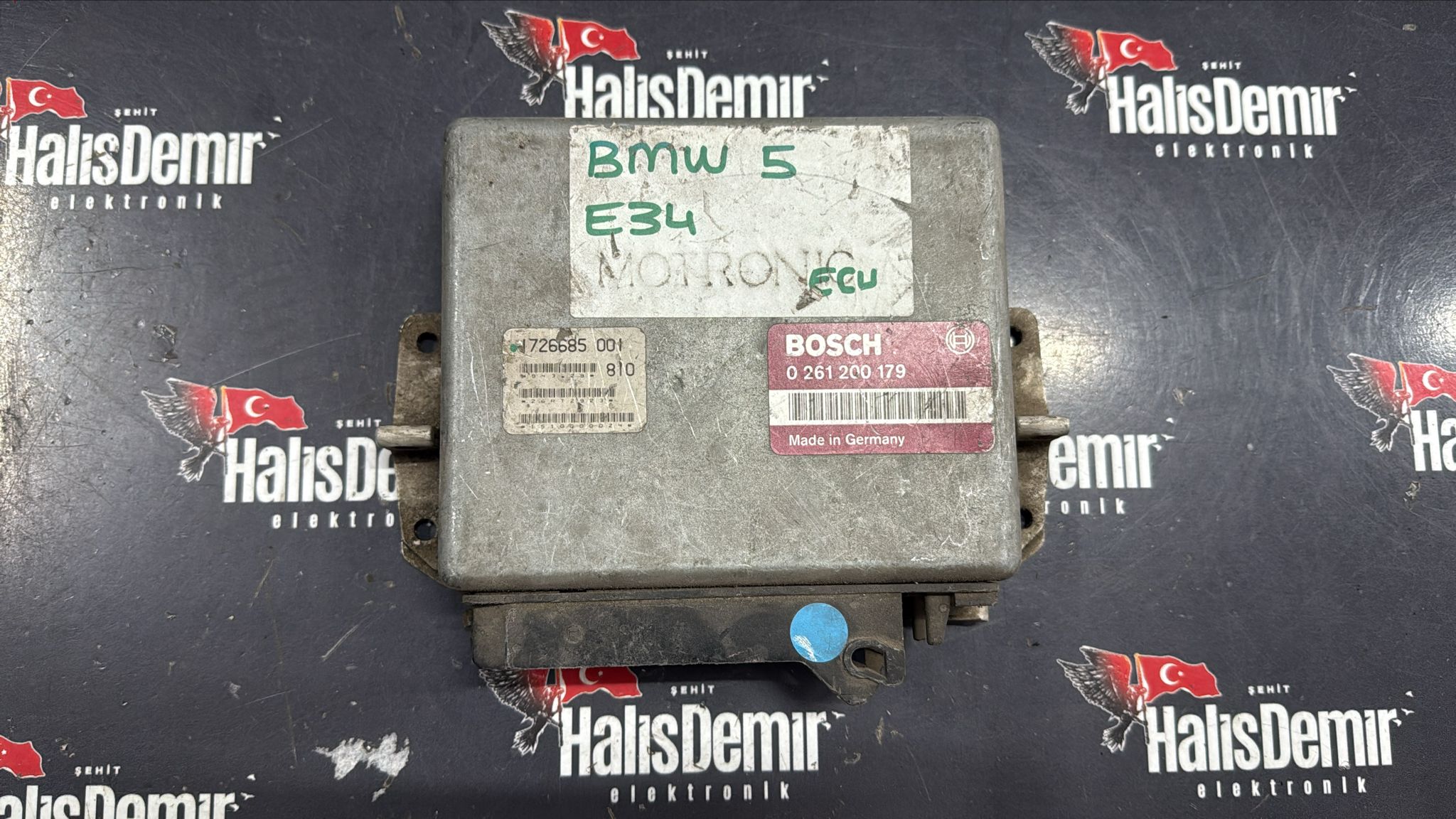 BMW E24 E28 E30 E32 E34 Motor Beyni 0261200179 1730697