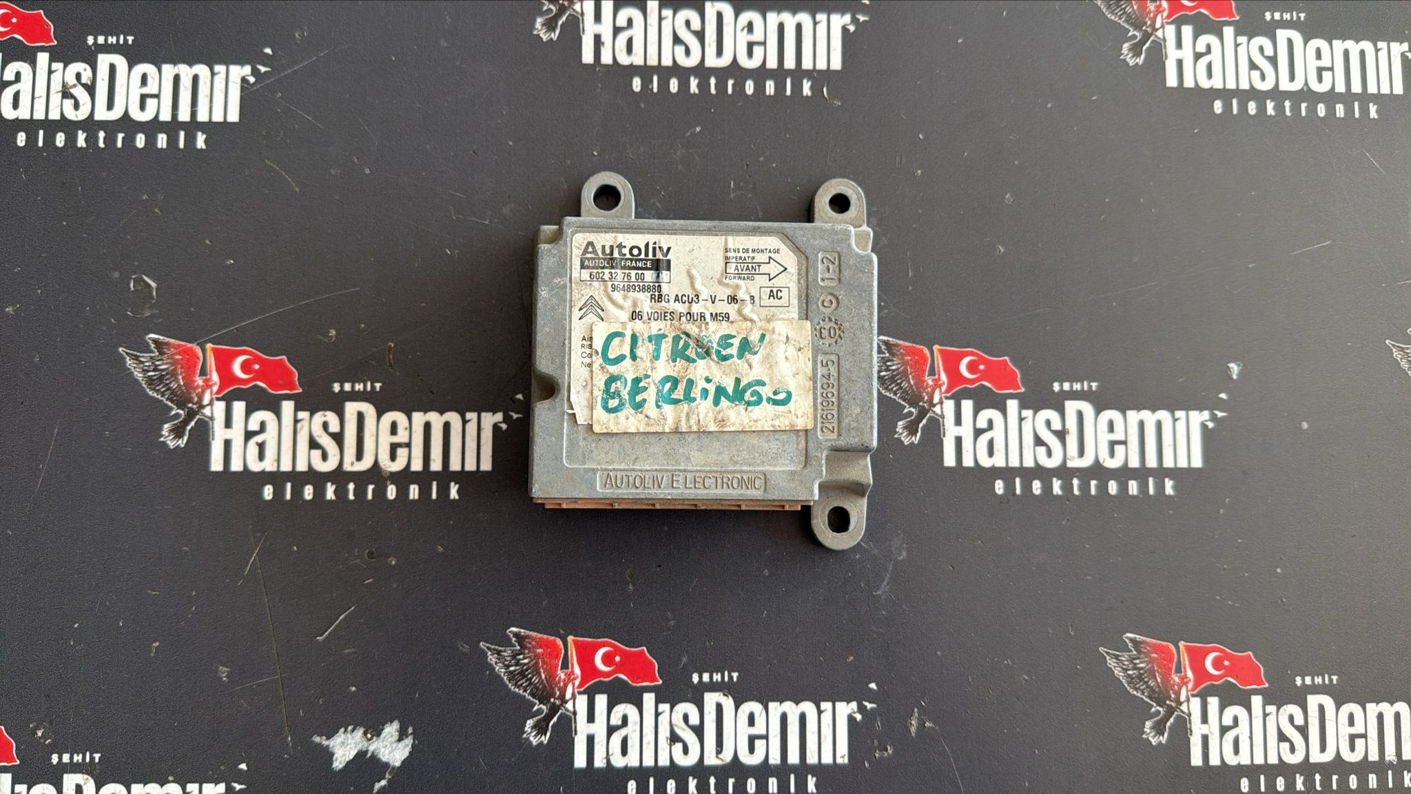 Citroen Berlingo Airbag Beyni 9648938880 602327600