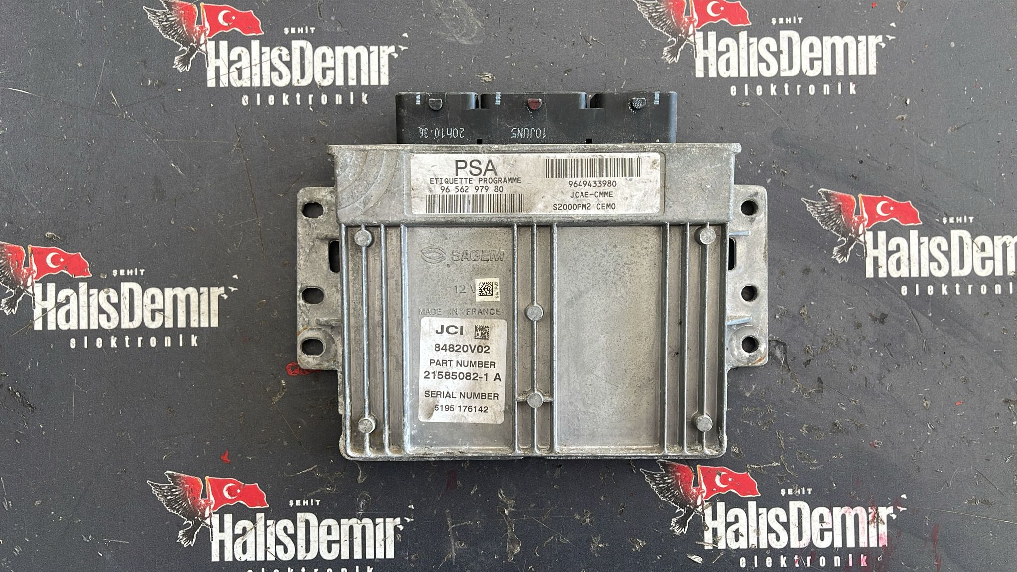 Citroen C2 Motor Beyni 96570183.80 9649433980