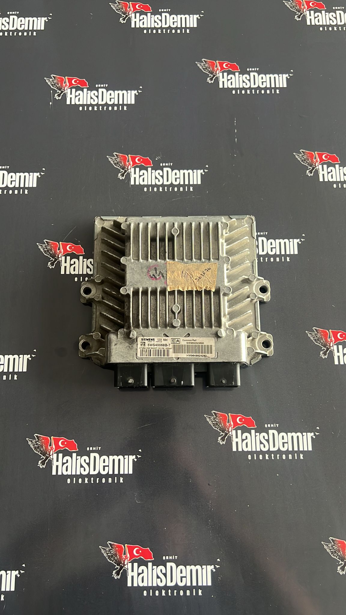 Citroen C3 1.4 Motor Beyni 5WS40068B-T 9650529880 9648624280 SID804