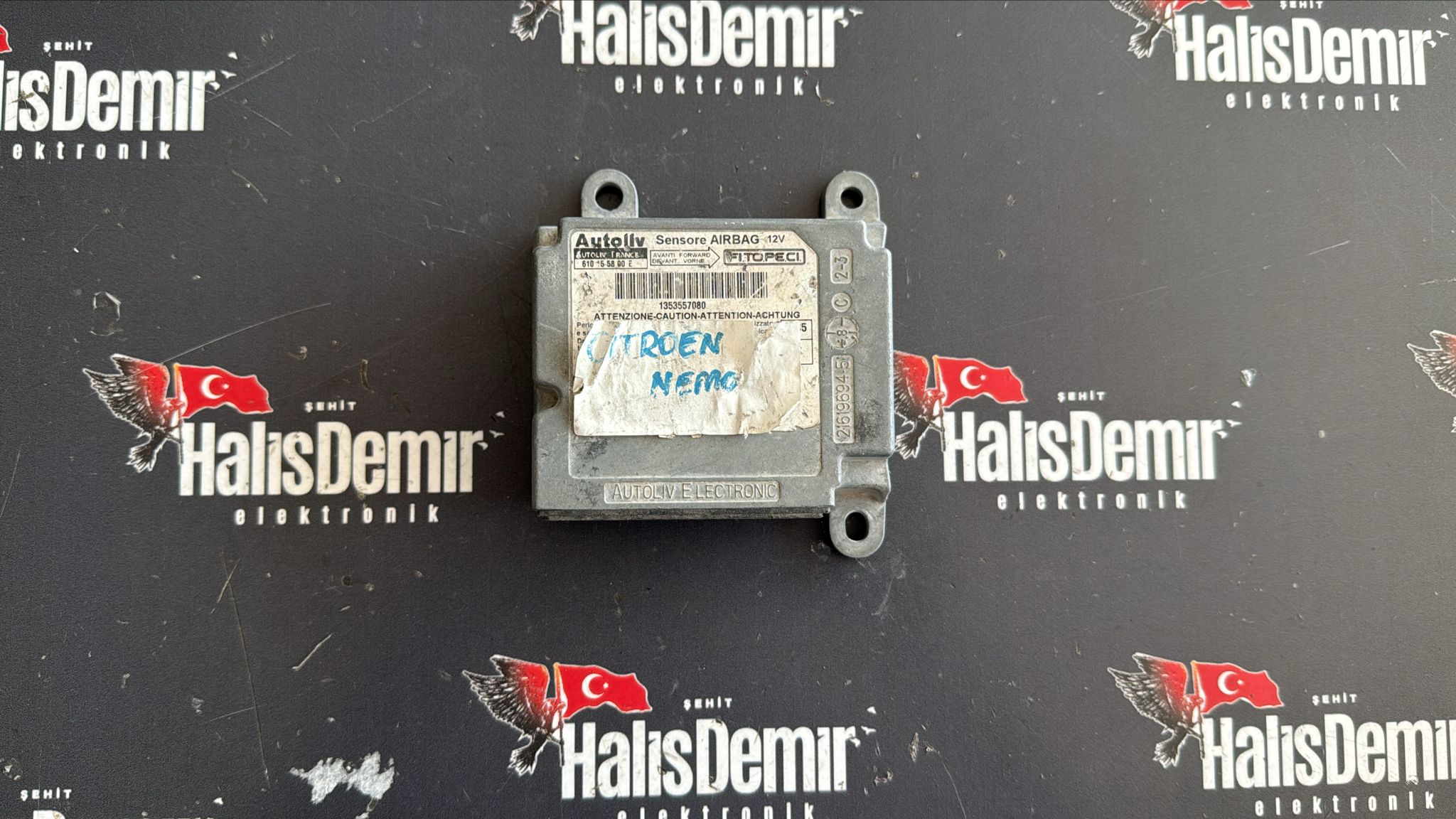 Citroen Nemo Fiat Fiorino Airbag Beyni 1353557080 610155800E