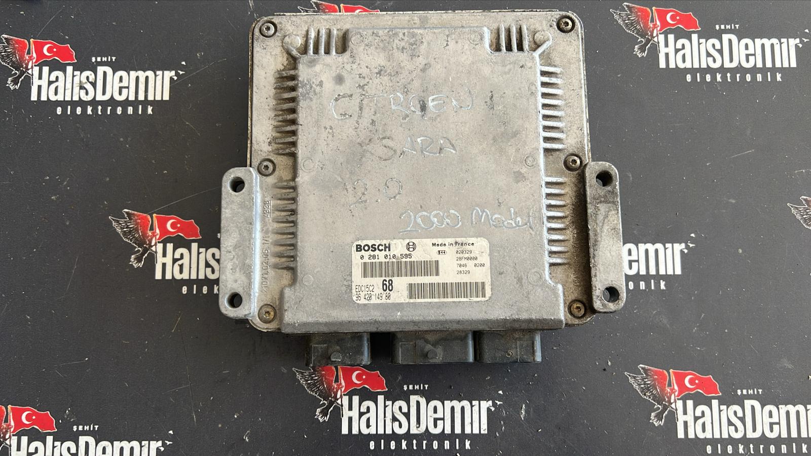 Citroen Picasso 2.0 HDI Motor Beyni 0281010595 9642014980