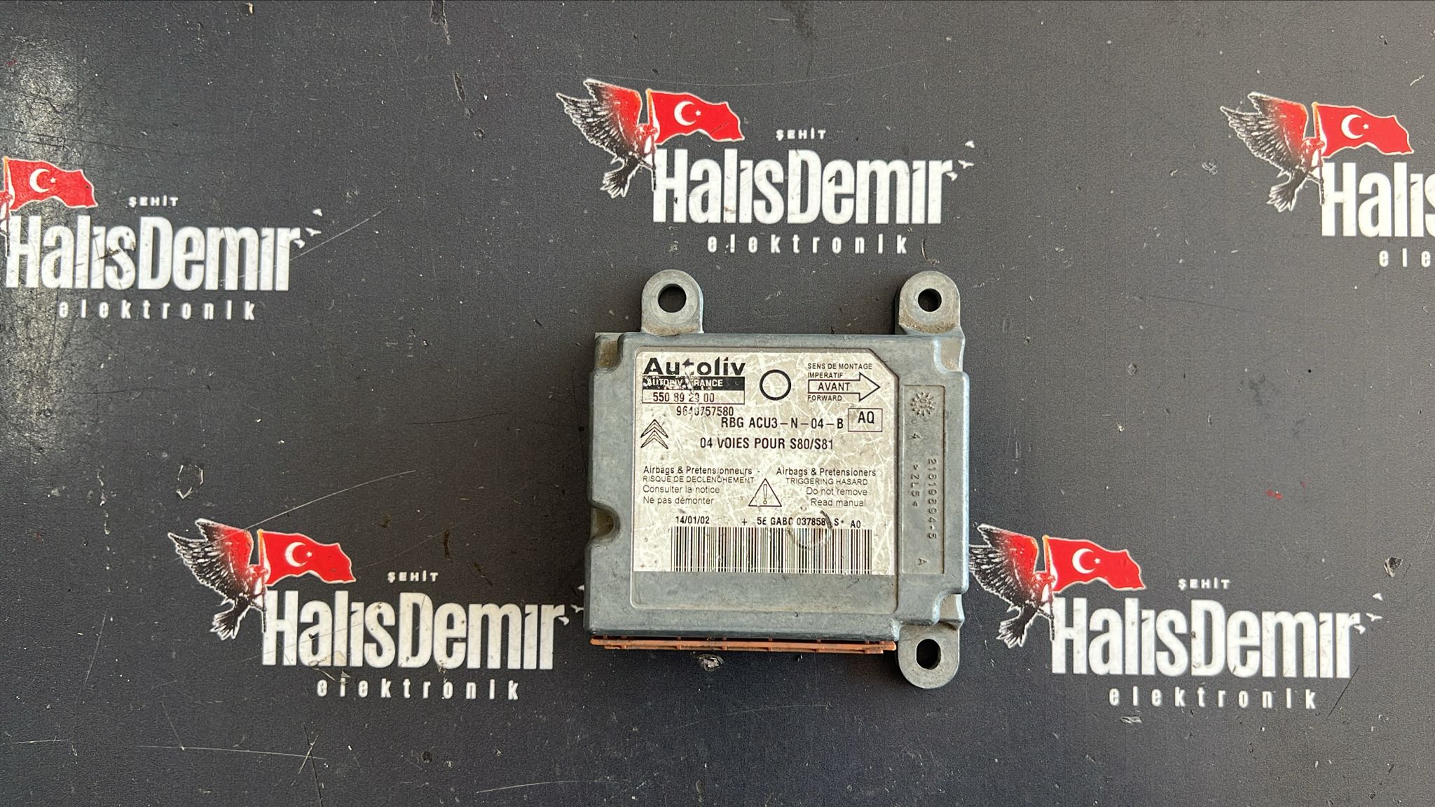 Citroen Saxo Çıkma Airbag Beyni 9646757580 550892900