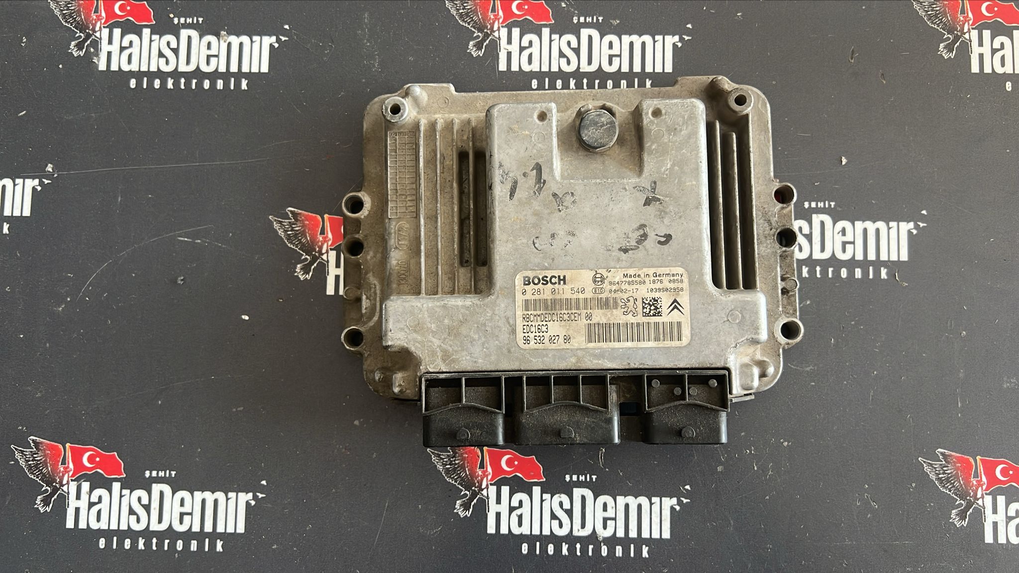 Citroen Xsara 1.4 Motor Beyni EDC16C3 0281011540 9655919880