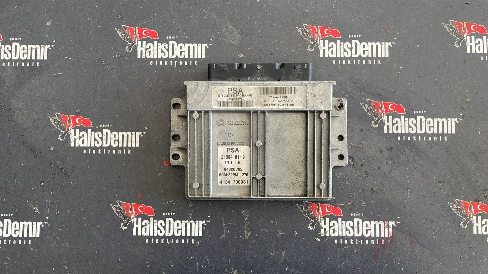 Citroen Xsara Picasso 1.8 Motor Beyni 9650132980 9644674580