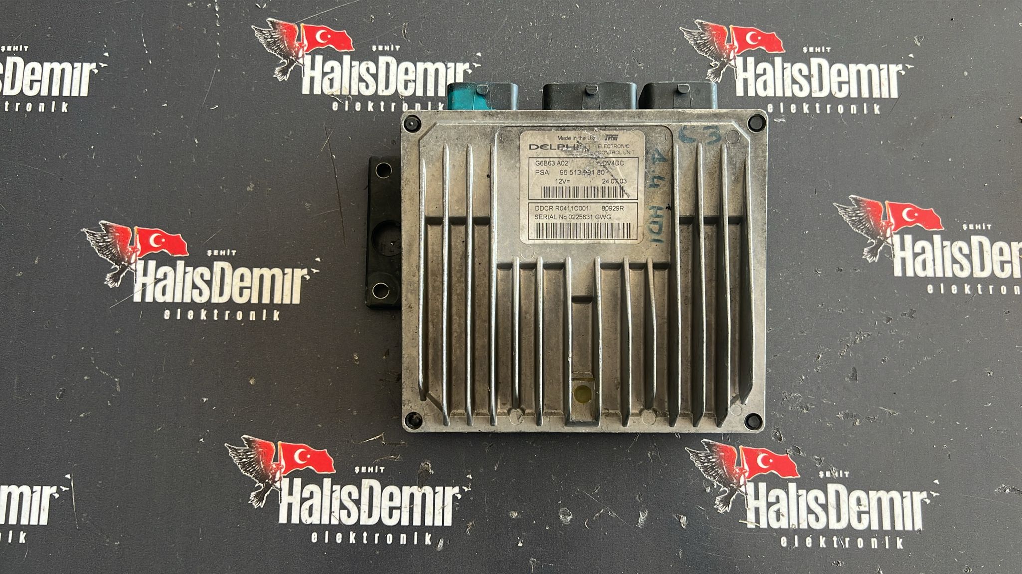 CİTROEN C3 1.4 HDİ MOTOR BEYNİ 9651399180