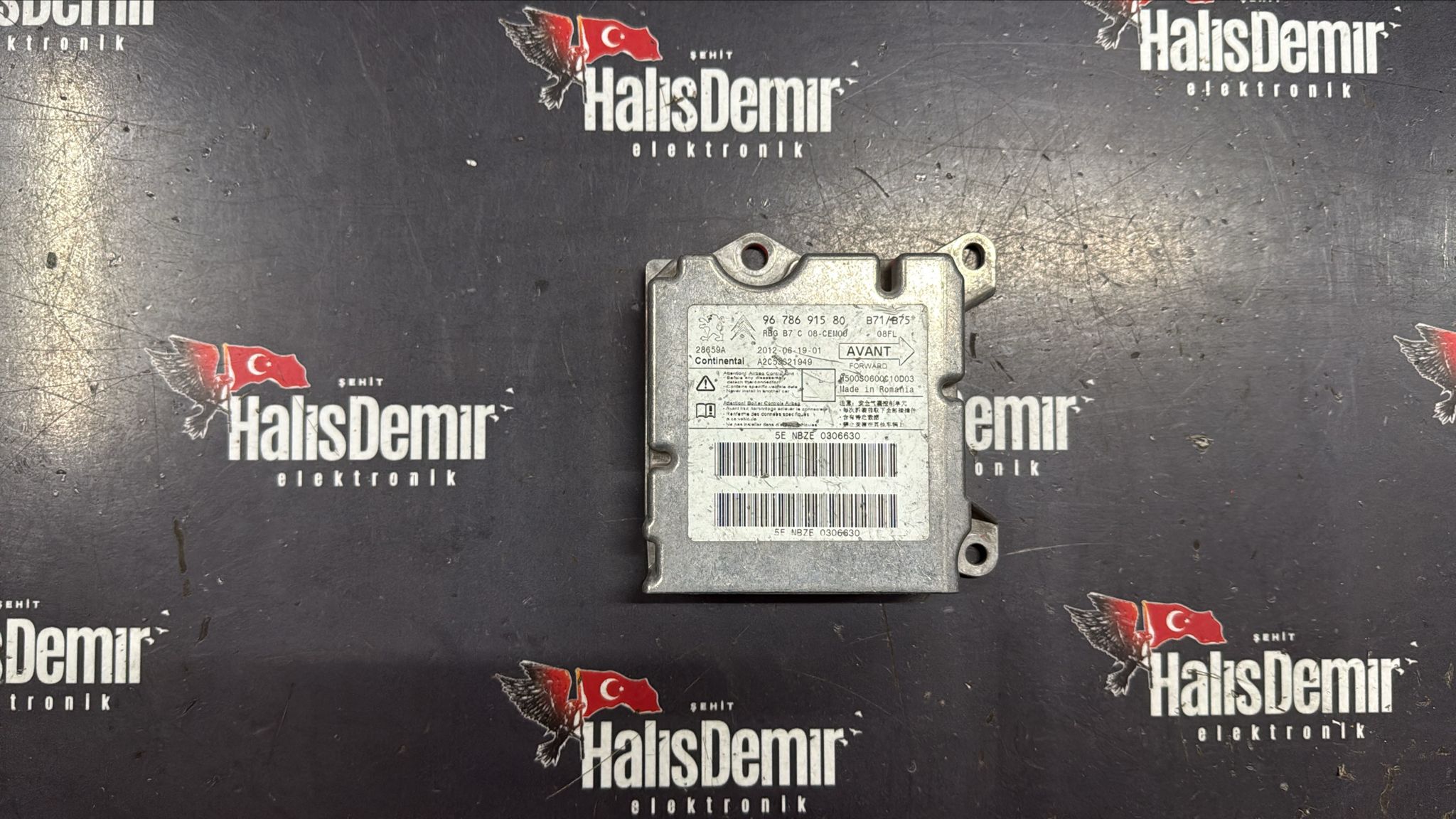 CİTROEN DS4 C4 AİRBAG BEYİNİ MODÜLÜ 9678691580 28659A