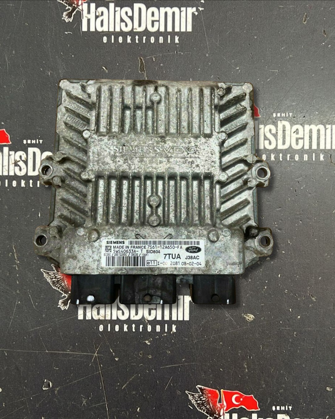 FORD FİESTA 1.4 TDCI MOTOR BEYNİ 7S61-12A650-FA