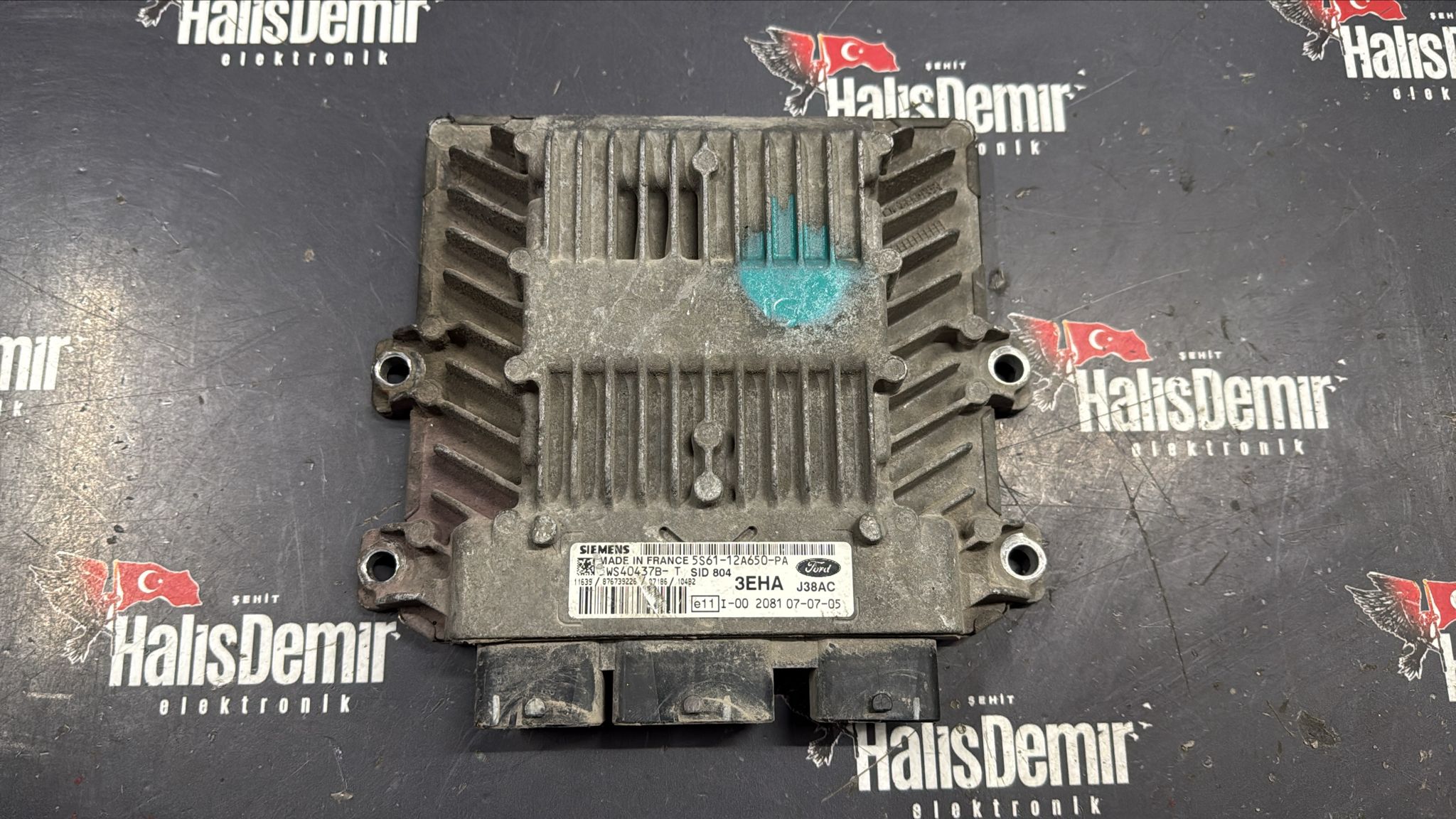 FORD FİESTA 1.4TDCI SID804 MOTOR BEYNİ 5S61 12A650 PA