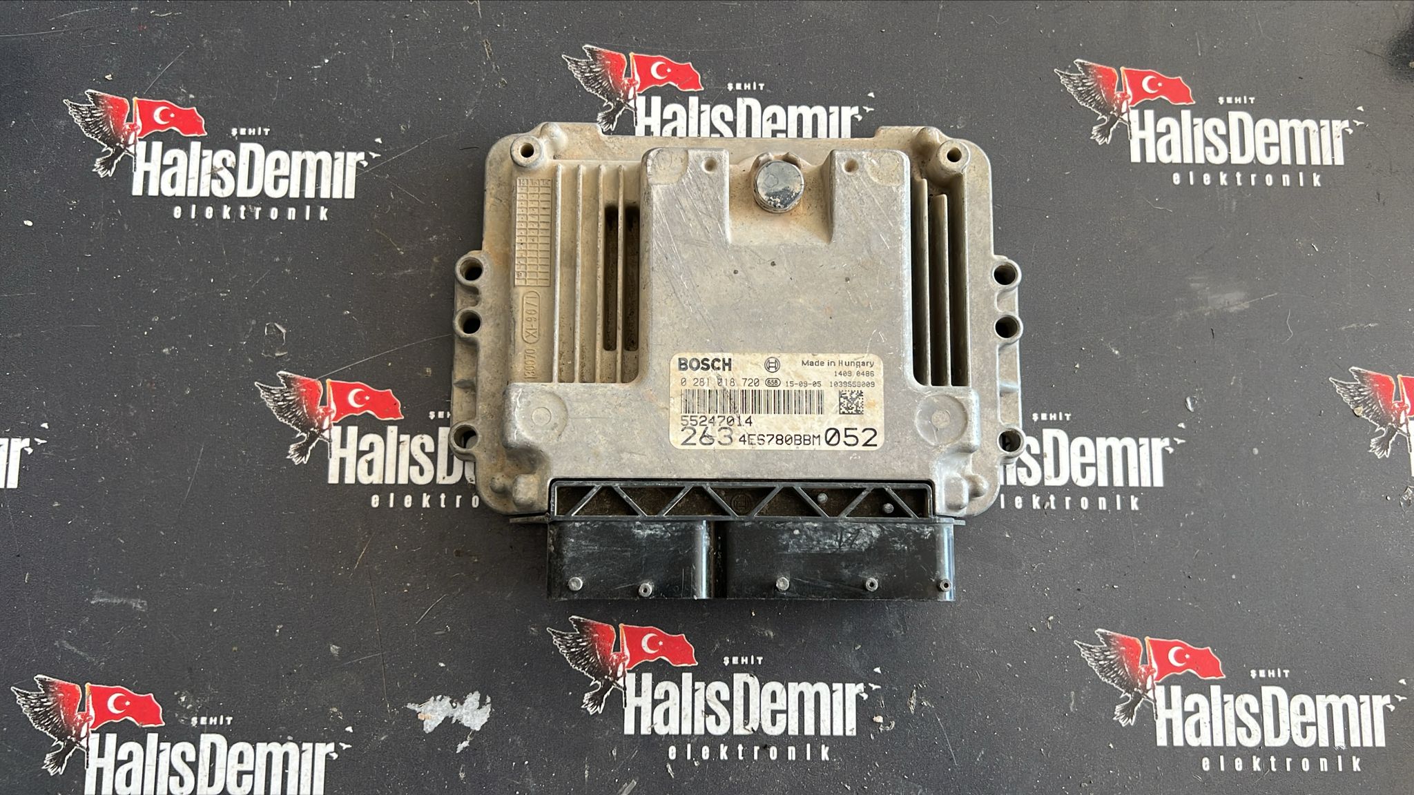 Fiat Doblo 1.6 Motor Beyni 55247014  0281018720