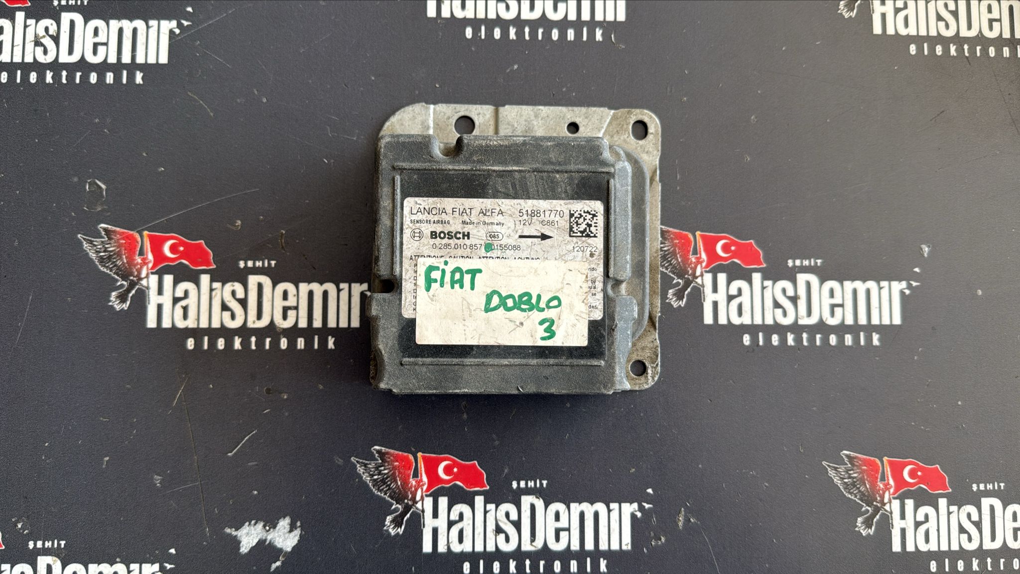 Fiat Doblo Airbag Beyni 0285010857 51881770