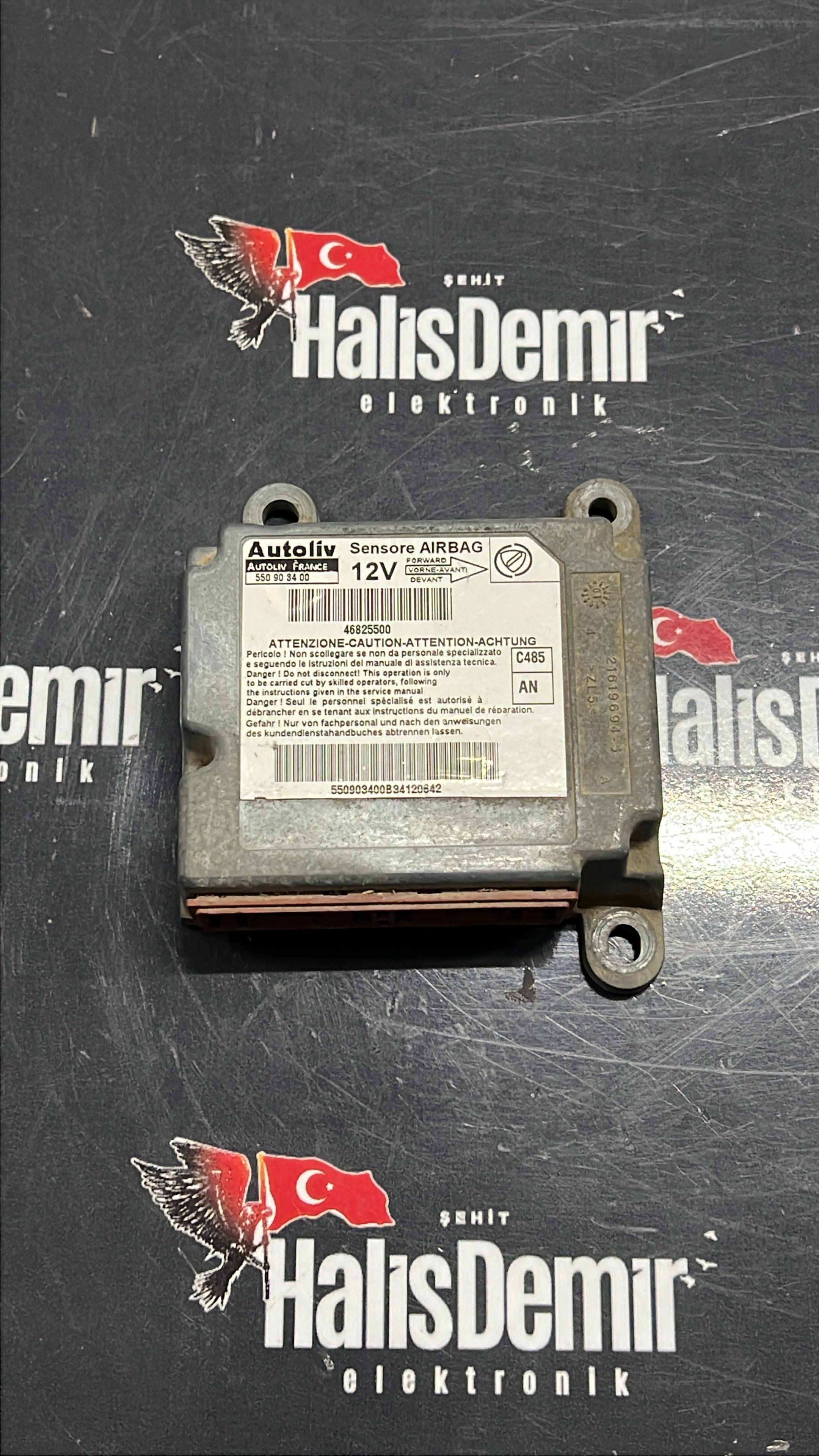 Fiat Doblo Airbag Beyni 550903400 51705343