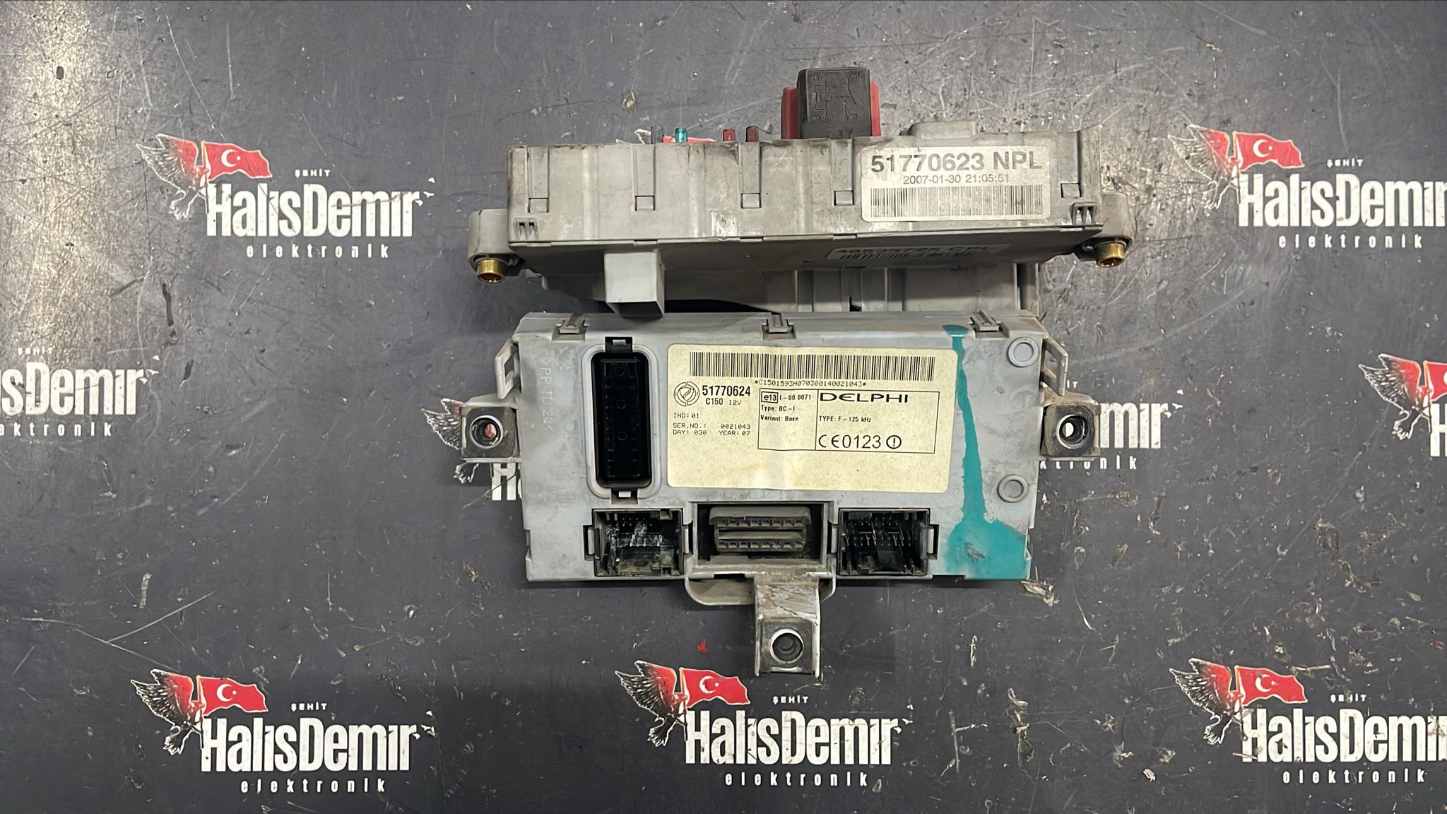 Fiat Doblo Body Beyni Merkezi Kontrol Ünitesi 51770624 51770623