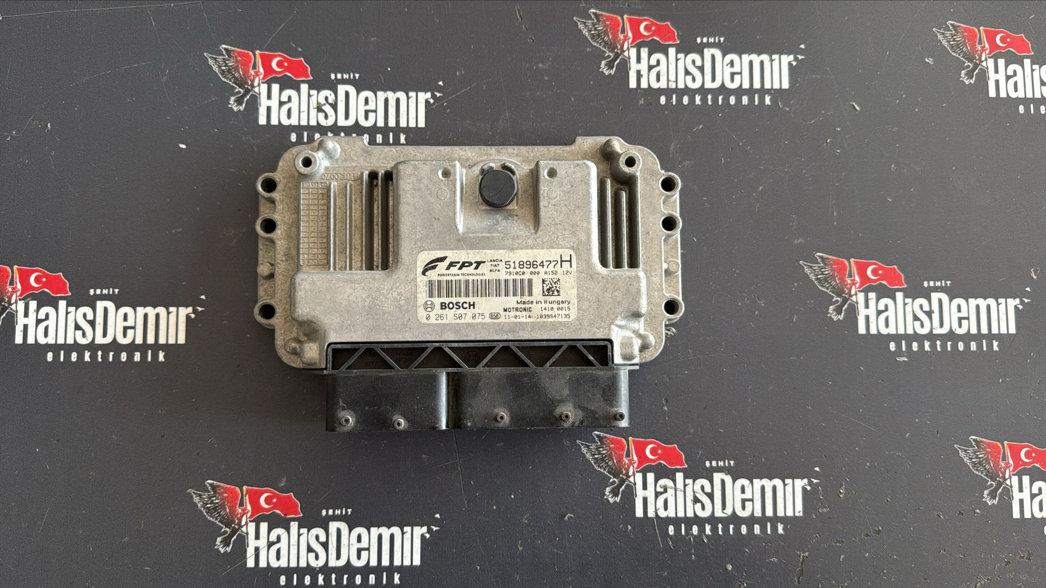 Fiat Linea Motor Beyni 0261 S07 075 0261S07075 51896477 H