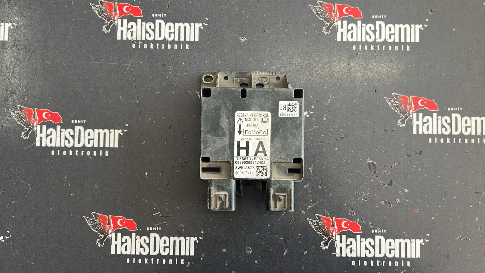 Ford Fiesta Airbag Beyni 5S6T-14B056-HA 5WK43577