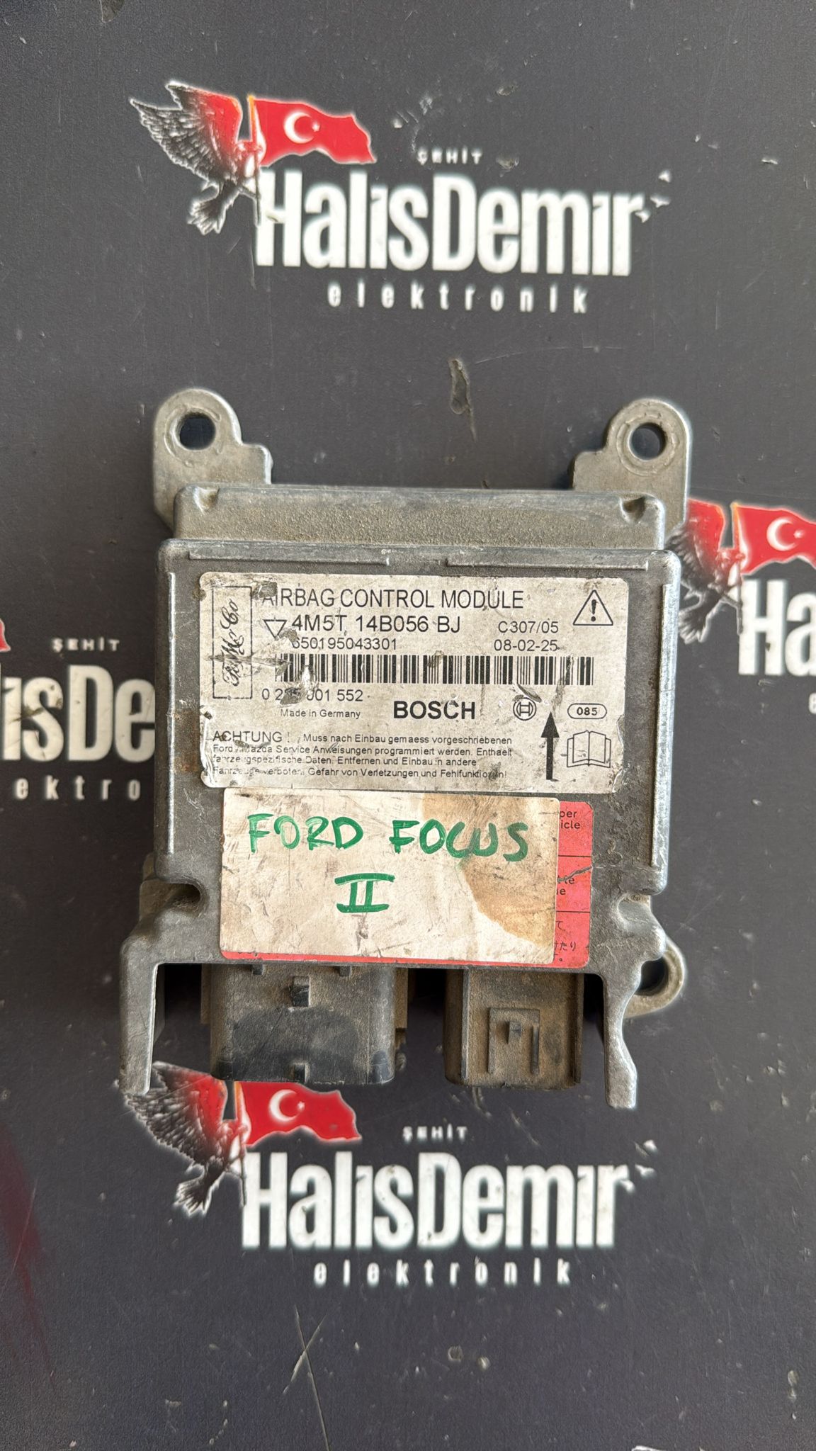 Ford Focus Airbag Beyni 4M5T14B056BJ 0285001552