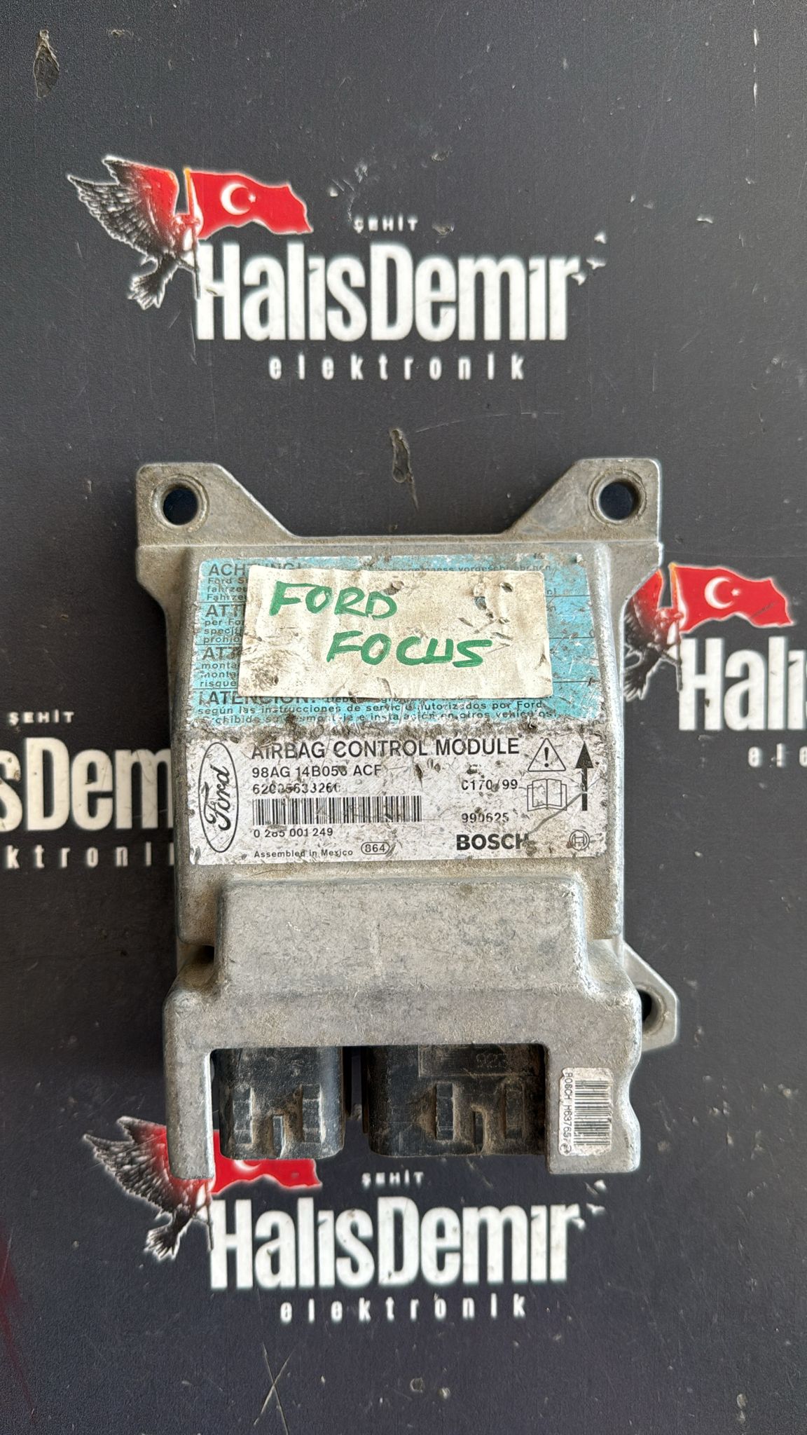 Ford Focus Airbag Beyni 98AG-14B056-ACF 0285001249