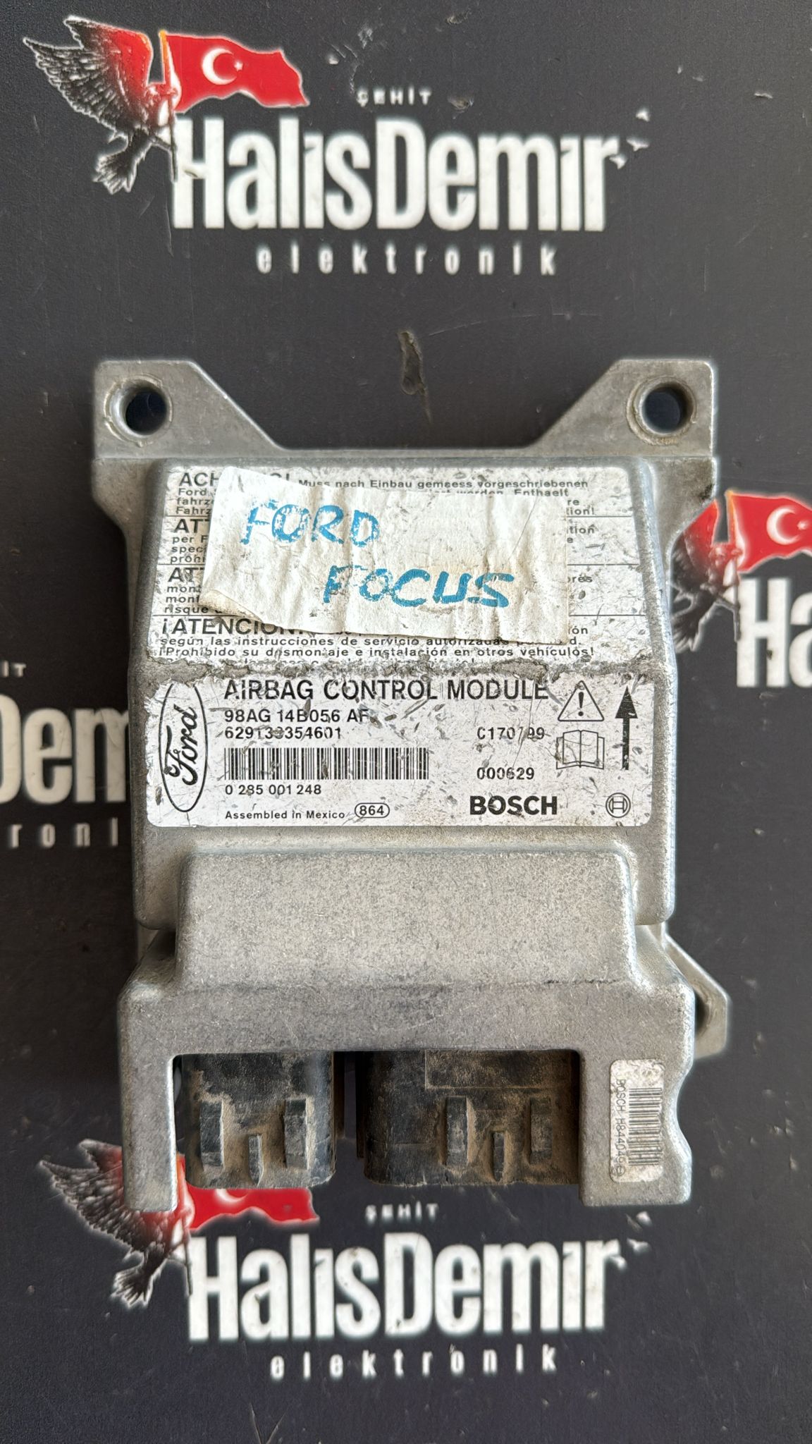 Ford Focus Airbag Beyni 98AG-14B056-AF 0285001248